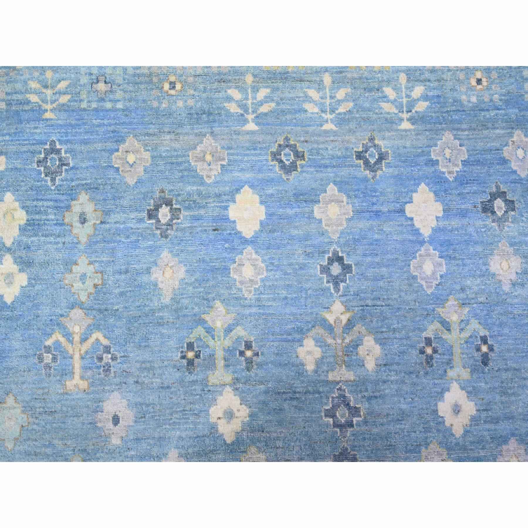 Tribal-Geometric-Hand-Knotted-Rug-373455