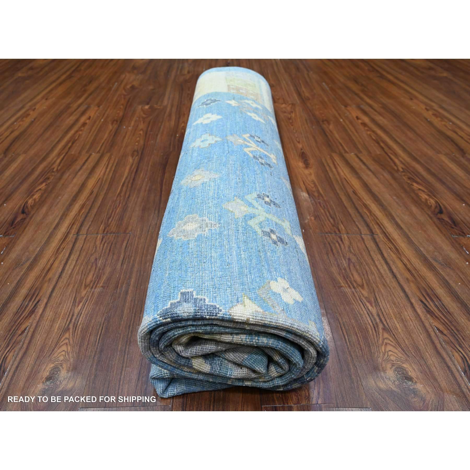 Tribal-Geometric-Hand-Knotted-Rug-373455