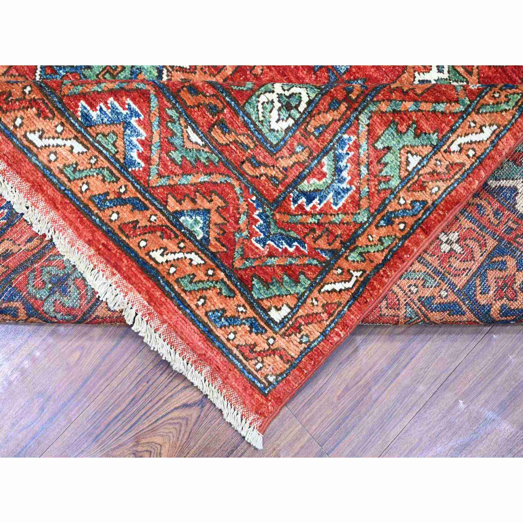 Tribal-Geometric-Hand-Knotted-Rug-373595