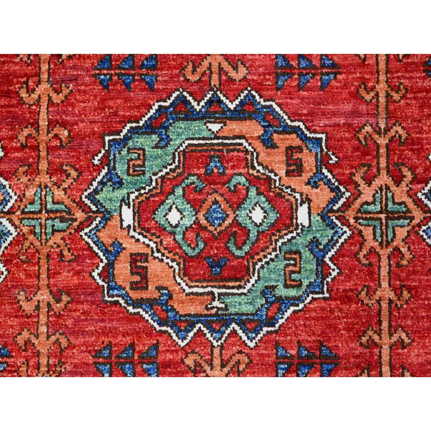 Tribal-Geometric-Hand-Knotted-Rug-373595