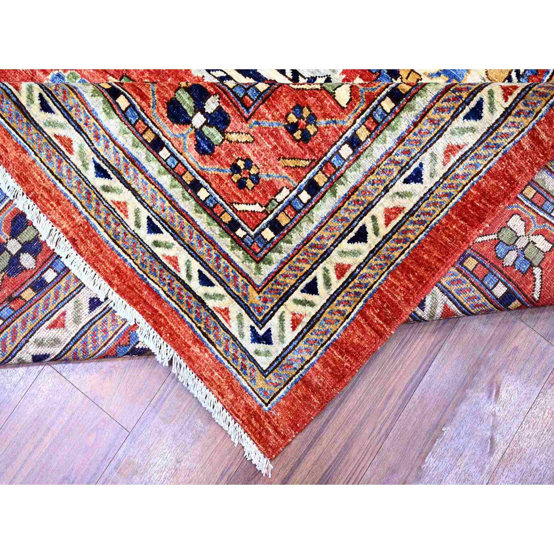 Tribal-Geometric-Hand-Knotted-Rug-373800
