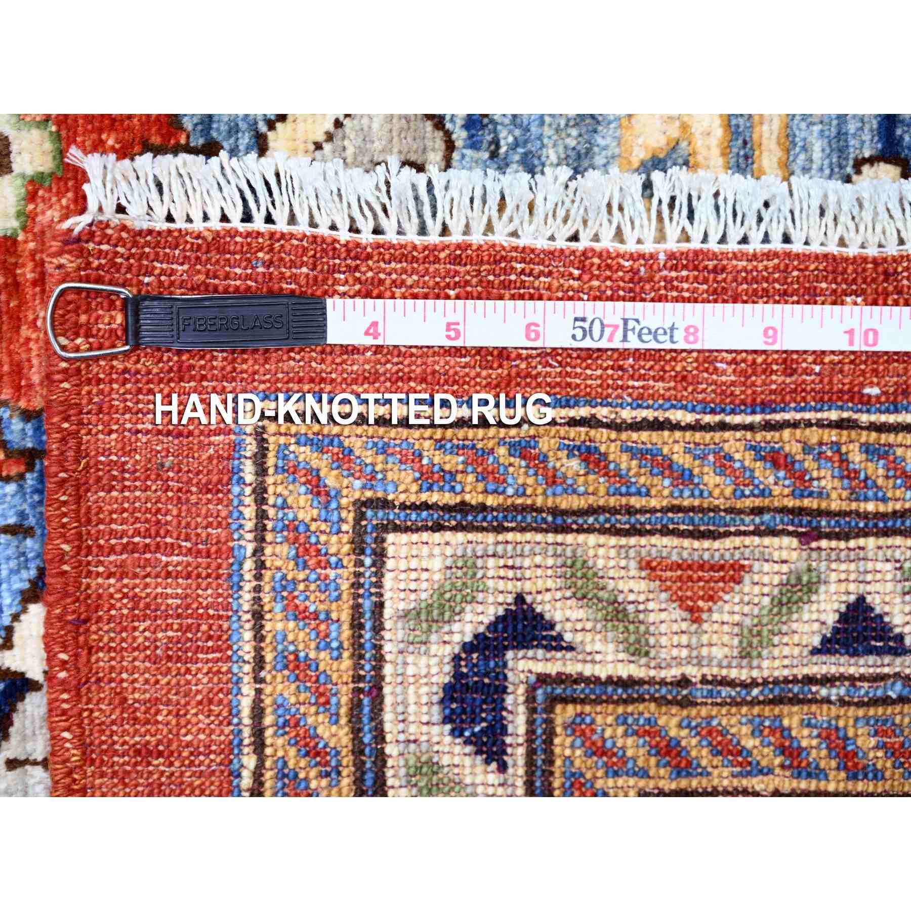 Tribal-Geometric-Hand-Knotted-Rug-373800