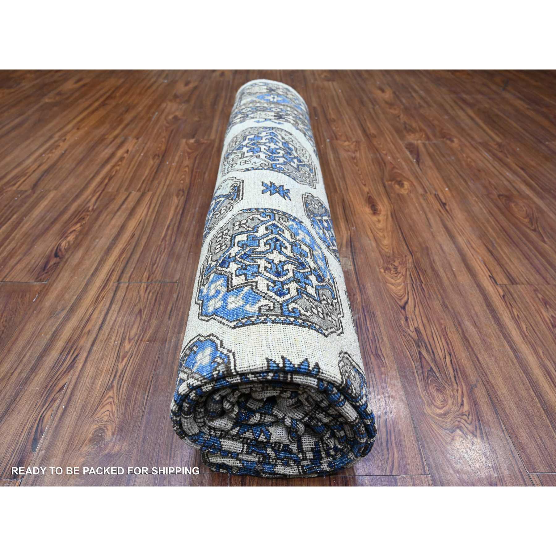 Tribal-Geometric-Hand-Knotted-Rug-373805