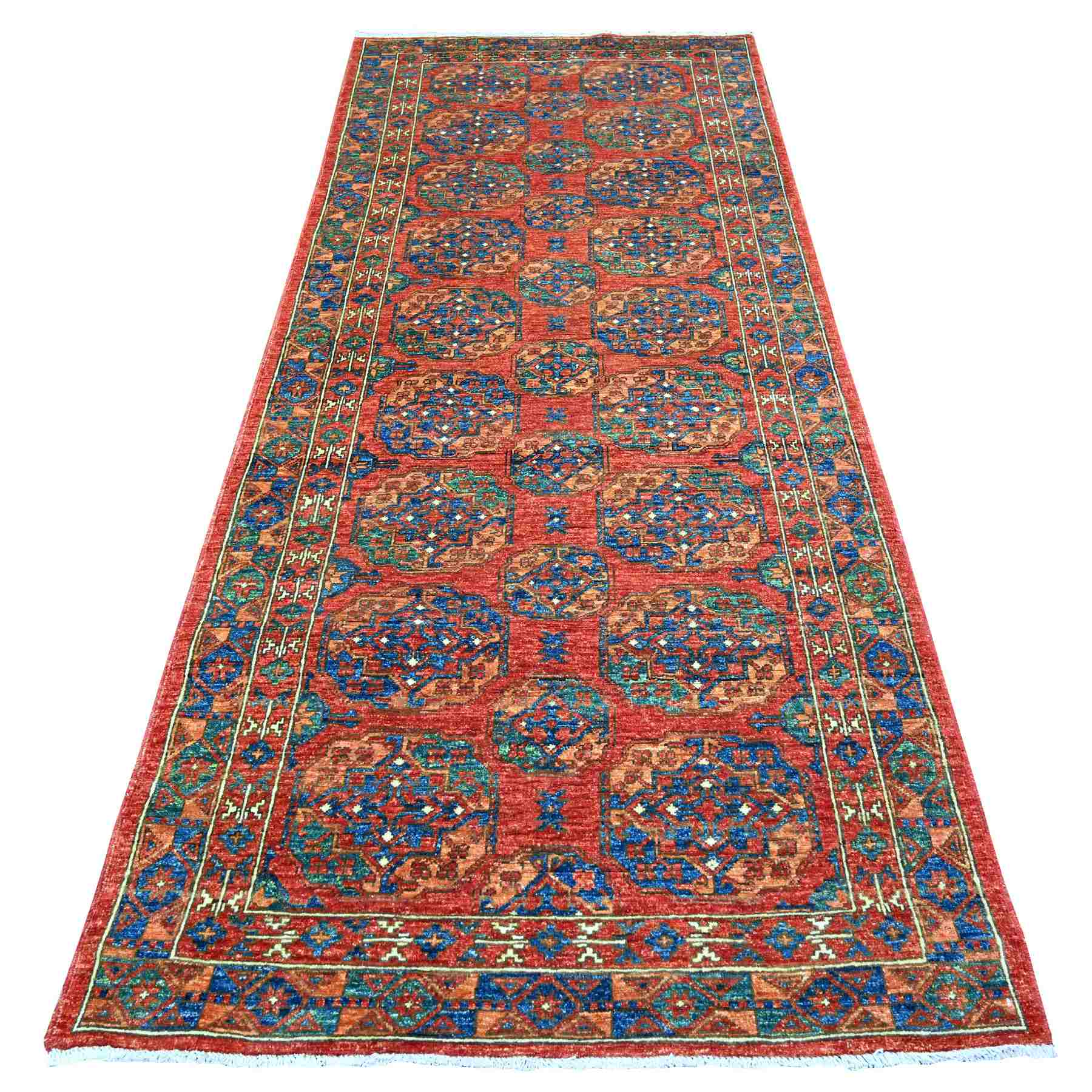 Tribal-Geometric-Hand-Knotted-Rug-373855