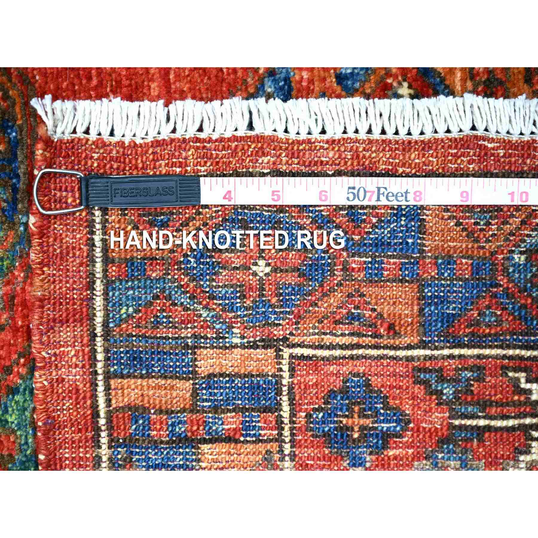 Tribal-Geometric-Hand-Knotted-Rug-373855