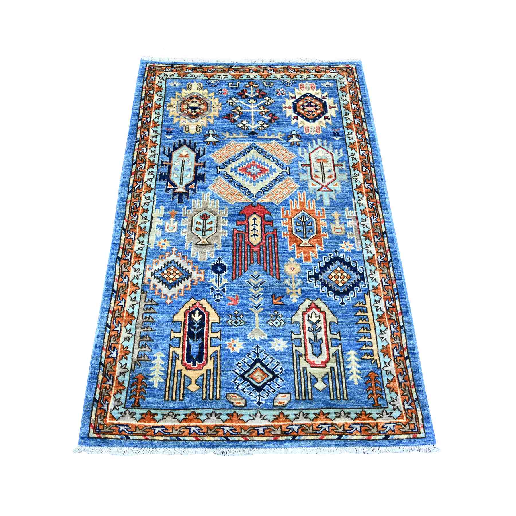 Tribal-Geometric-Hand-Knotted-Rug-373865