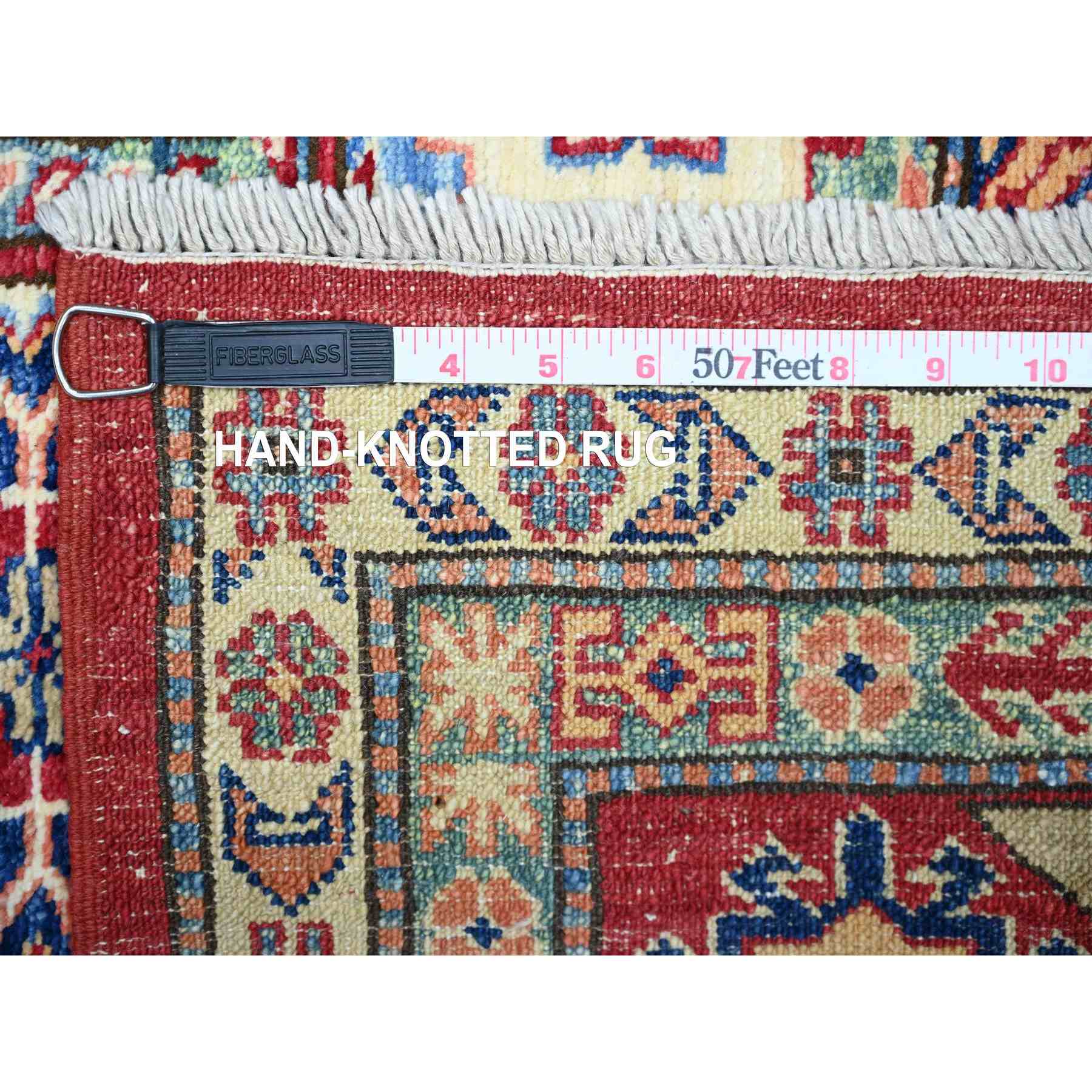 Tribal-Geometric-Hand-Knotted-Rug-374115
