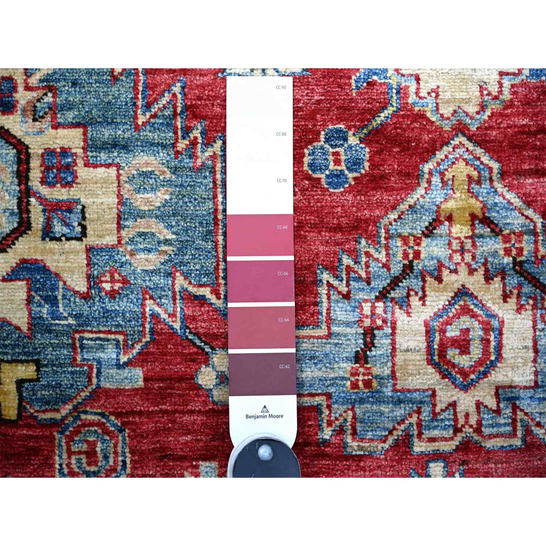 Tribal-Geometric-Hand-Knotted-Rug-374130