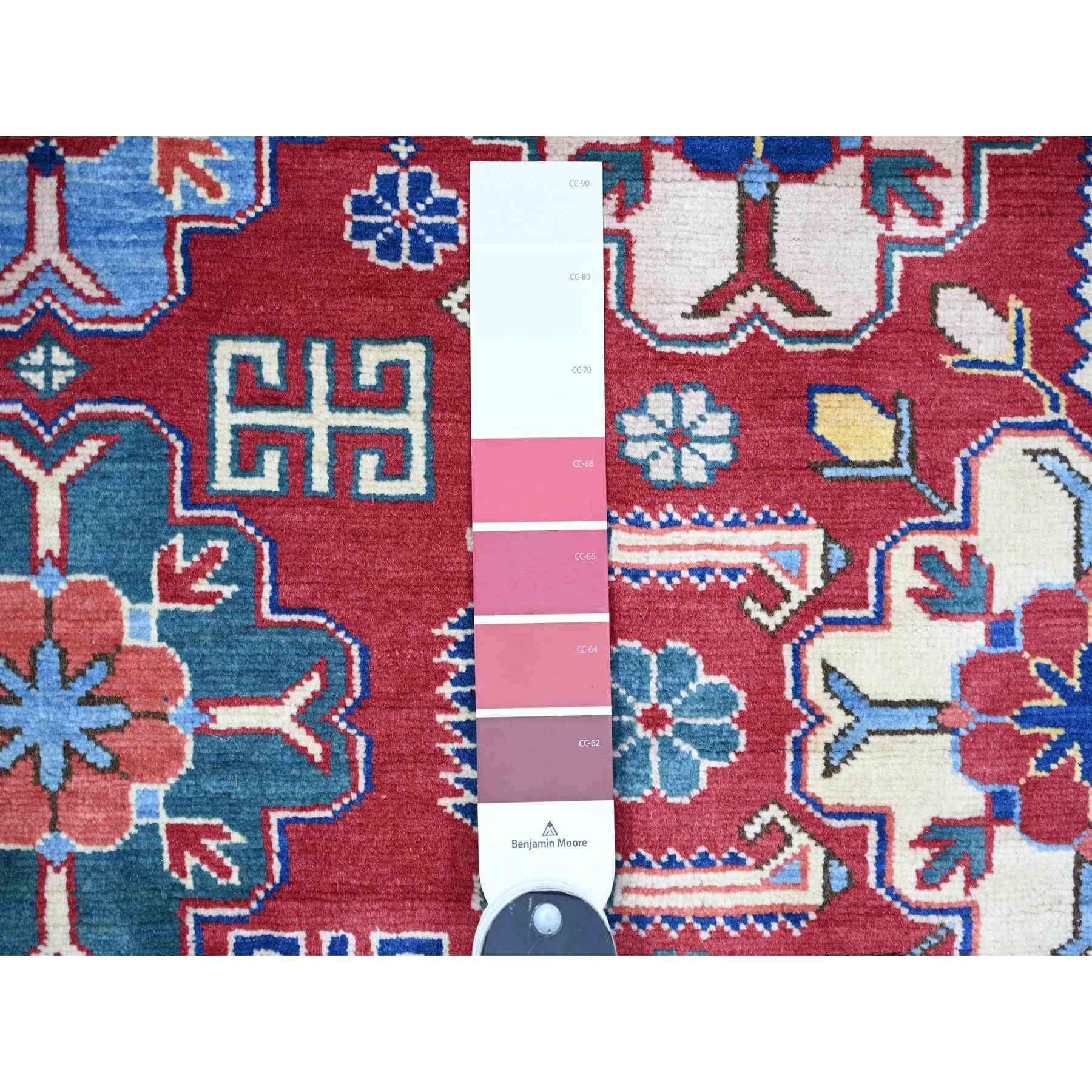 Tribal-Geometric-Hand-Knotted-Rug-374170