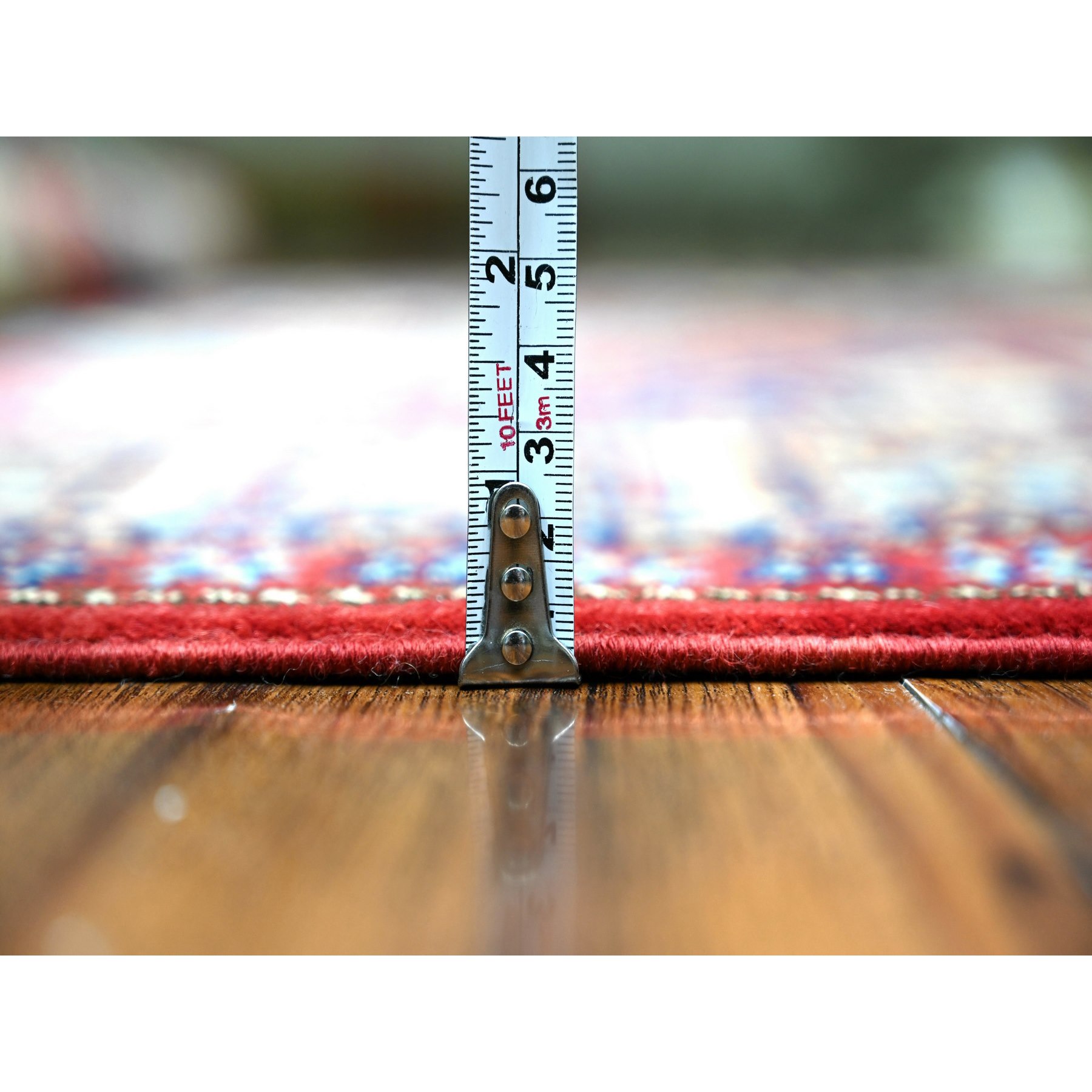 Tribal-Geometric-Hand-Knotted-Rug-374180