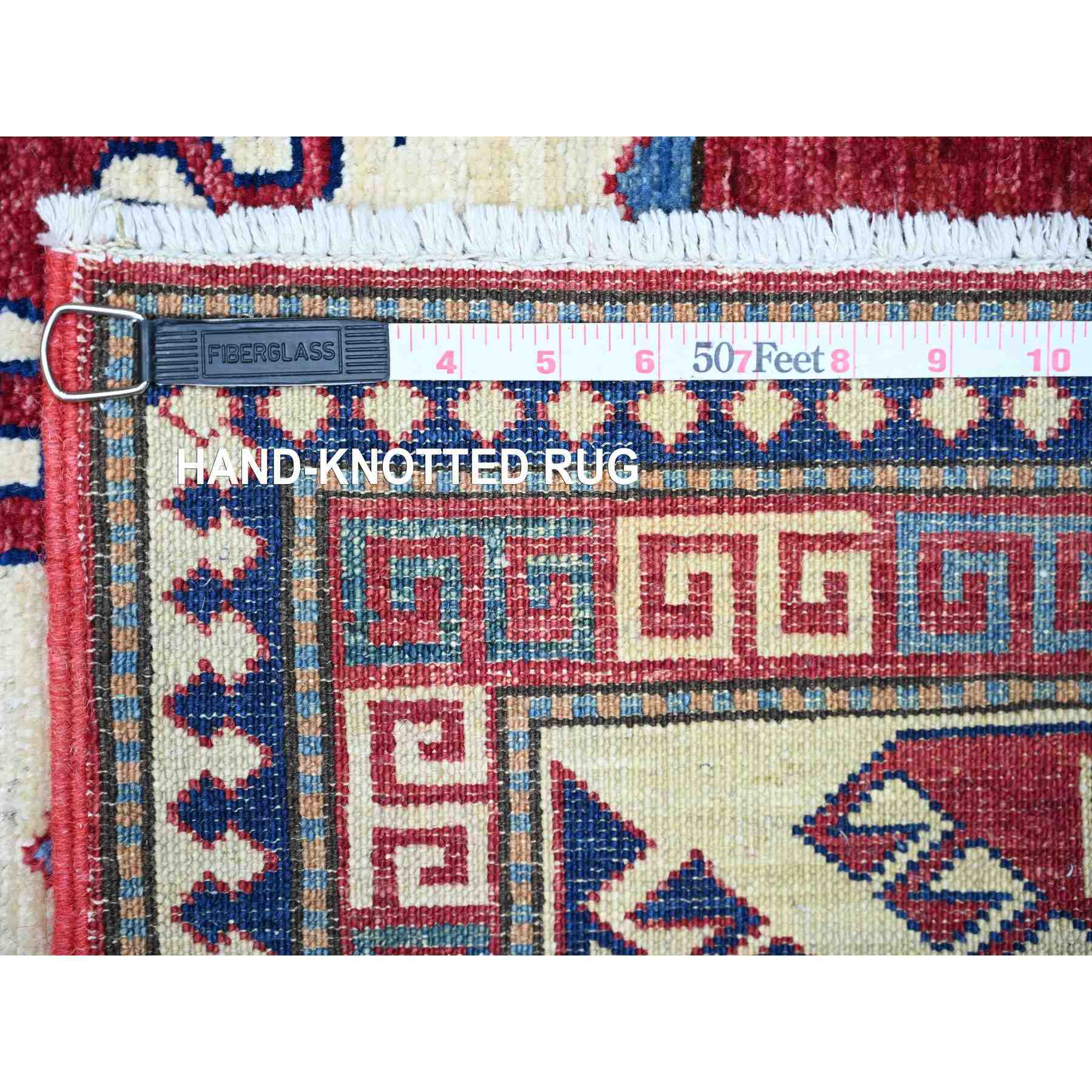 Tribal-Geometric-Hand-Knotted-Rug-374195