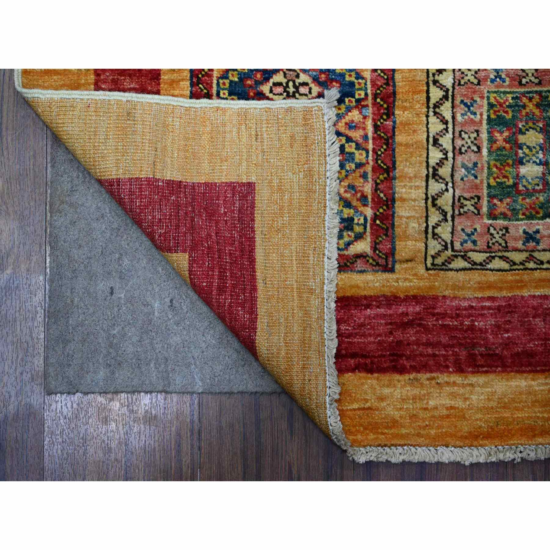 Tribal-Geometric-Hand-Knotted-Rug-374205