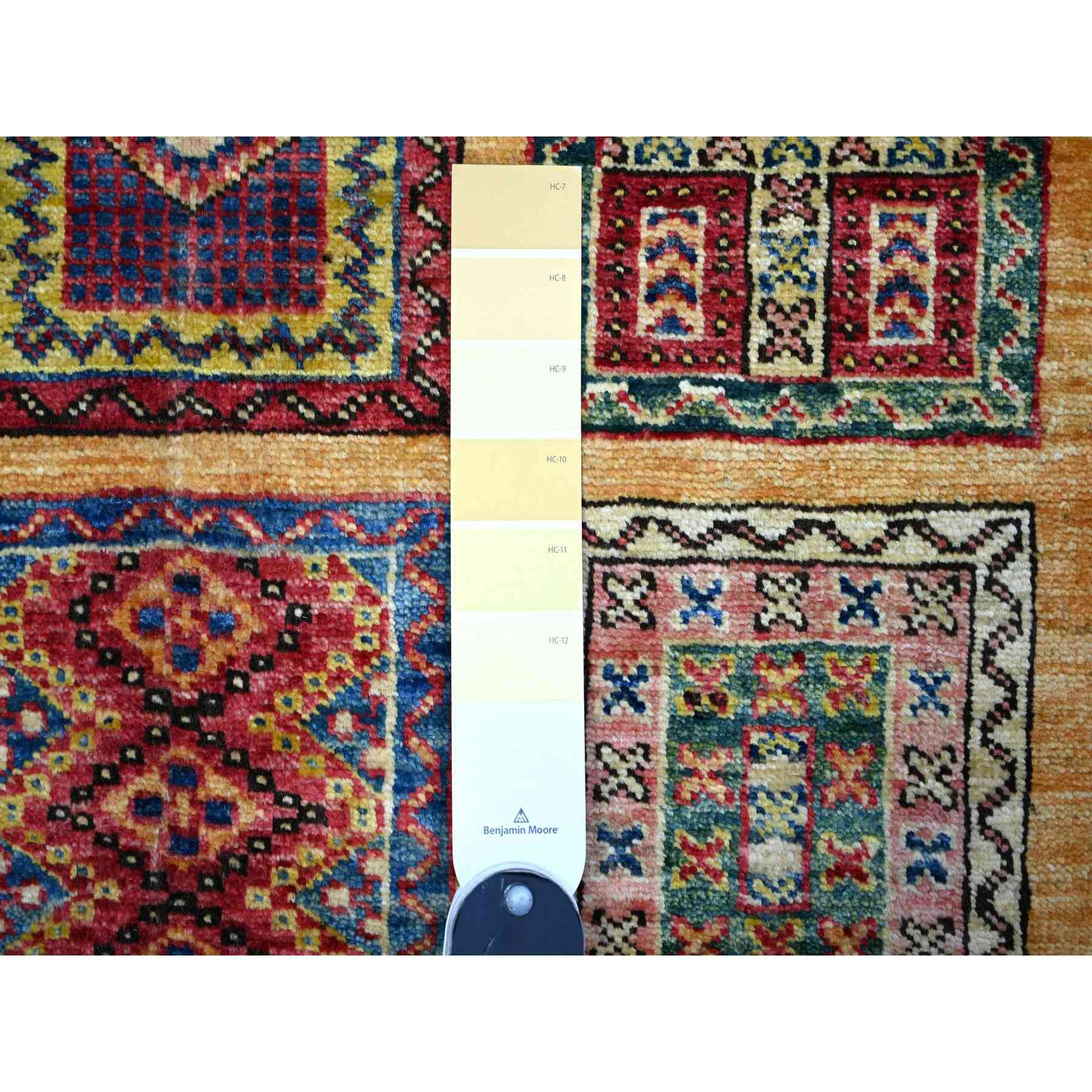 Tribal-Geometric-Hand-Knotted-Rug-374205