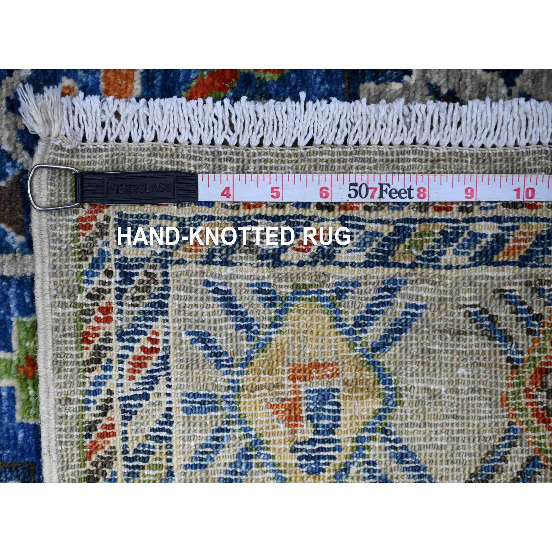 Tribal-Geometric-Hand-Knotted-Rug-374270