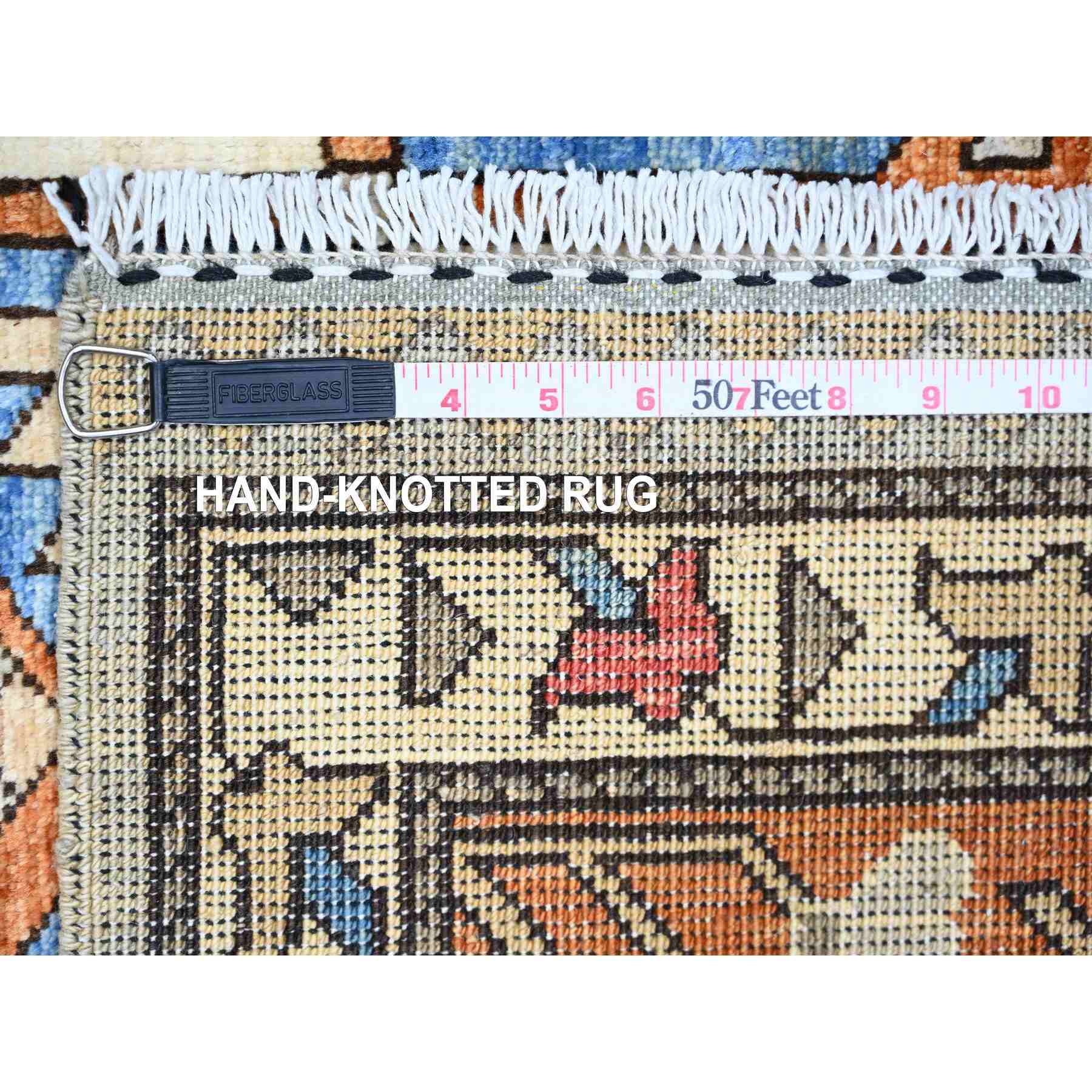 Tribal-Geometric-Hand-Knotted-Rug-374285