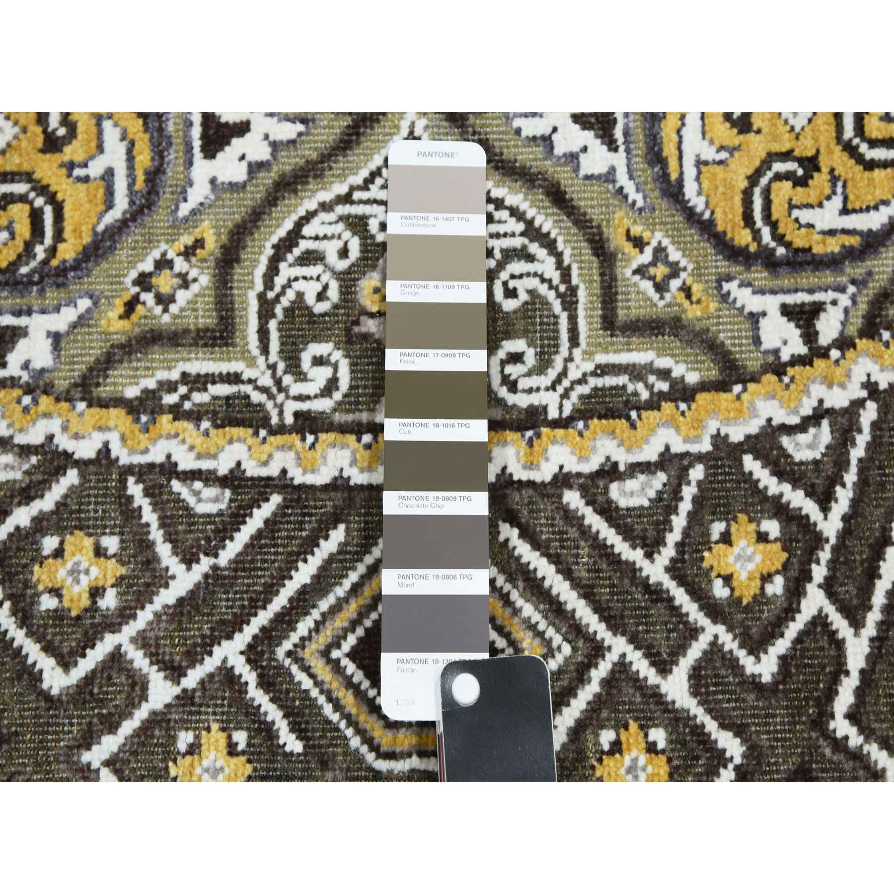Ikat-And-Suzani-Design-Hand-Knotted-Rug-375645