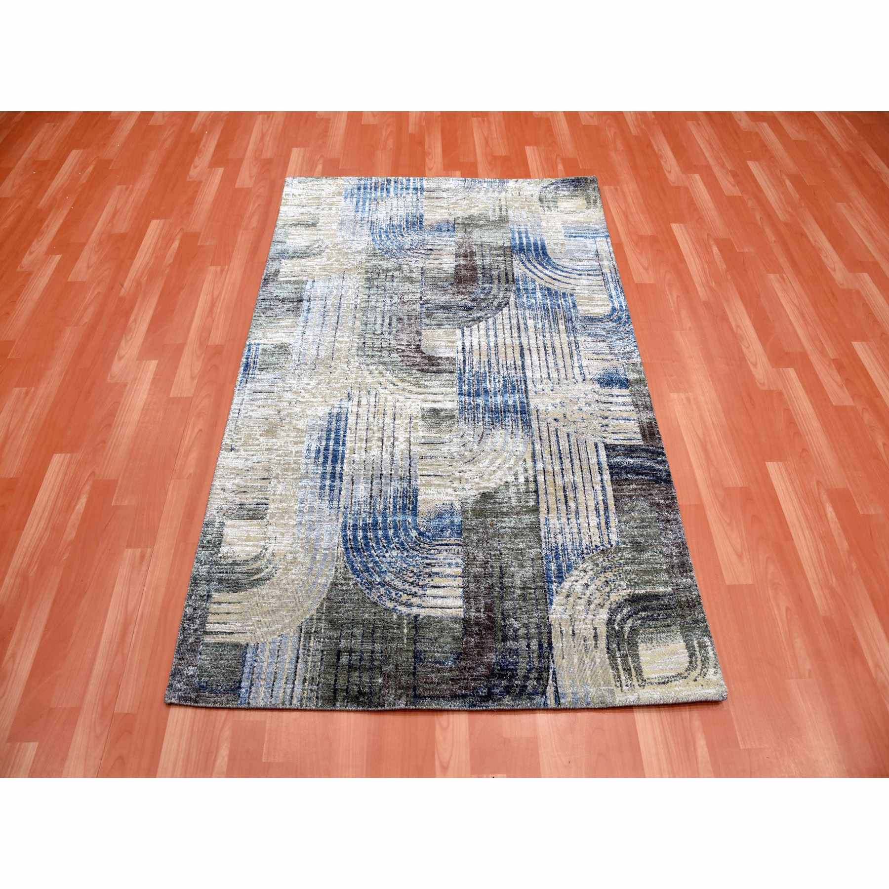 Modern-and-Contemporary-Hand-Knotted-Rug-375655