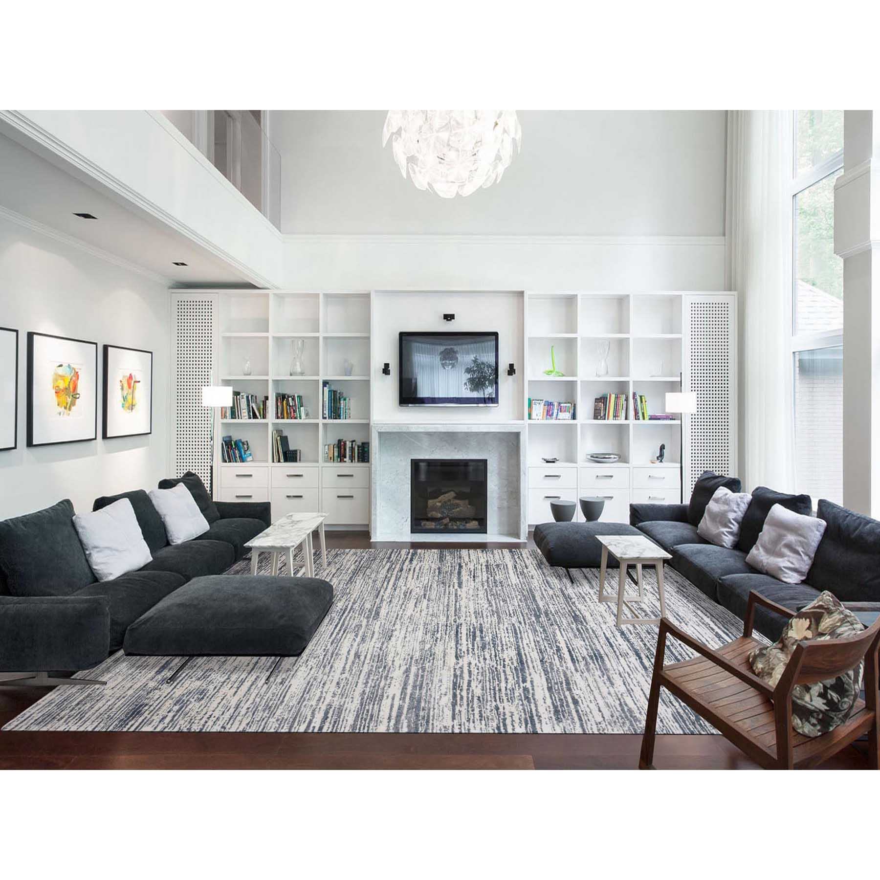 Modern-and-Contemporary-Hand-Knotted-Rug-375805