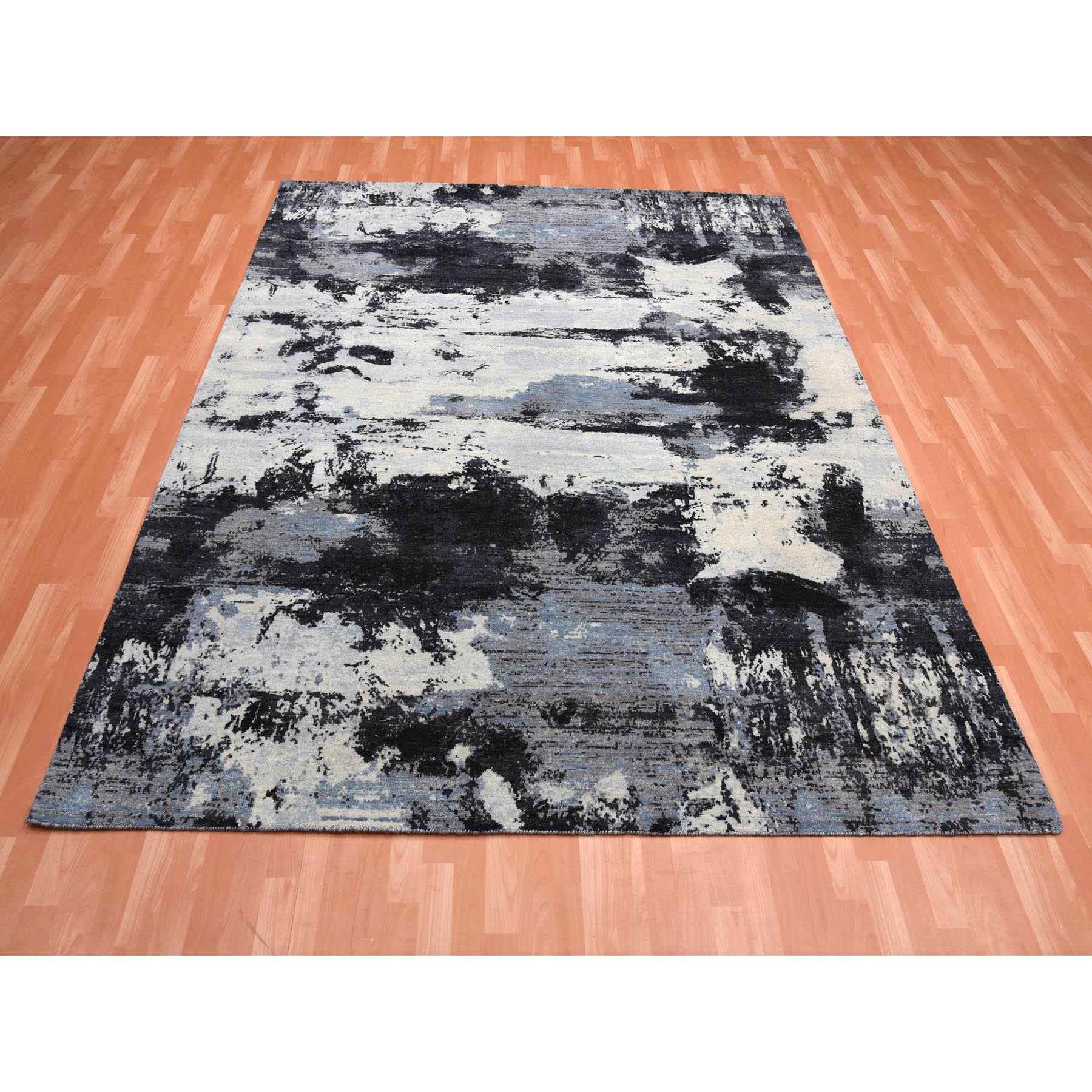 Modern-and-Contemporary-Hand-Knotted-Rug-375890