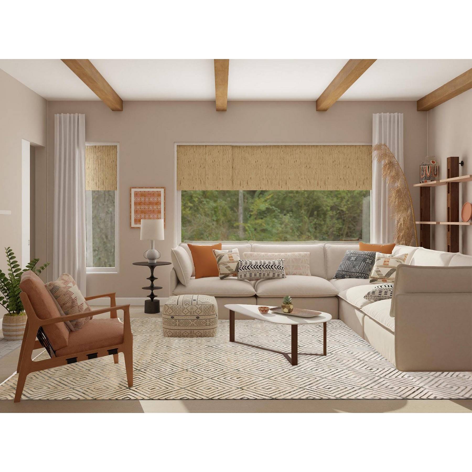 Modern-and-Contemporary-Hand-Knotted-Rug-376100