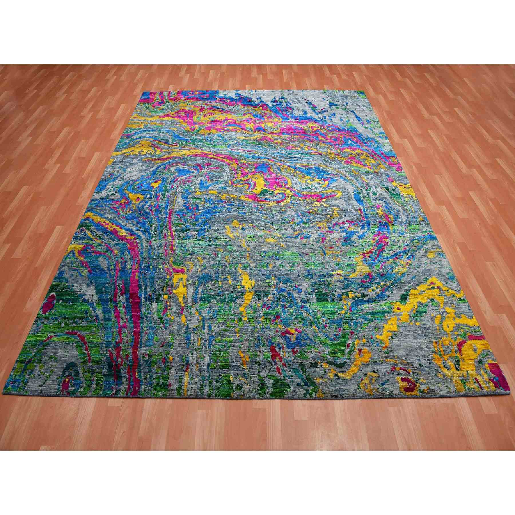 Modern-and-Contemporary-Hand-Knotted-Rug-376230