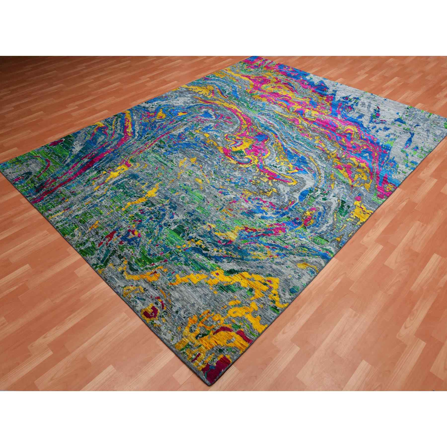 Modern-and-Contemporary-Hand-Knotted-Rug-376230