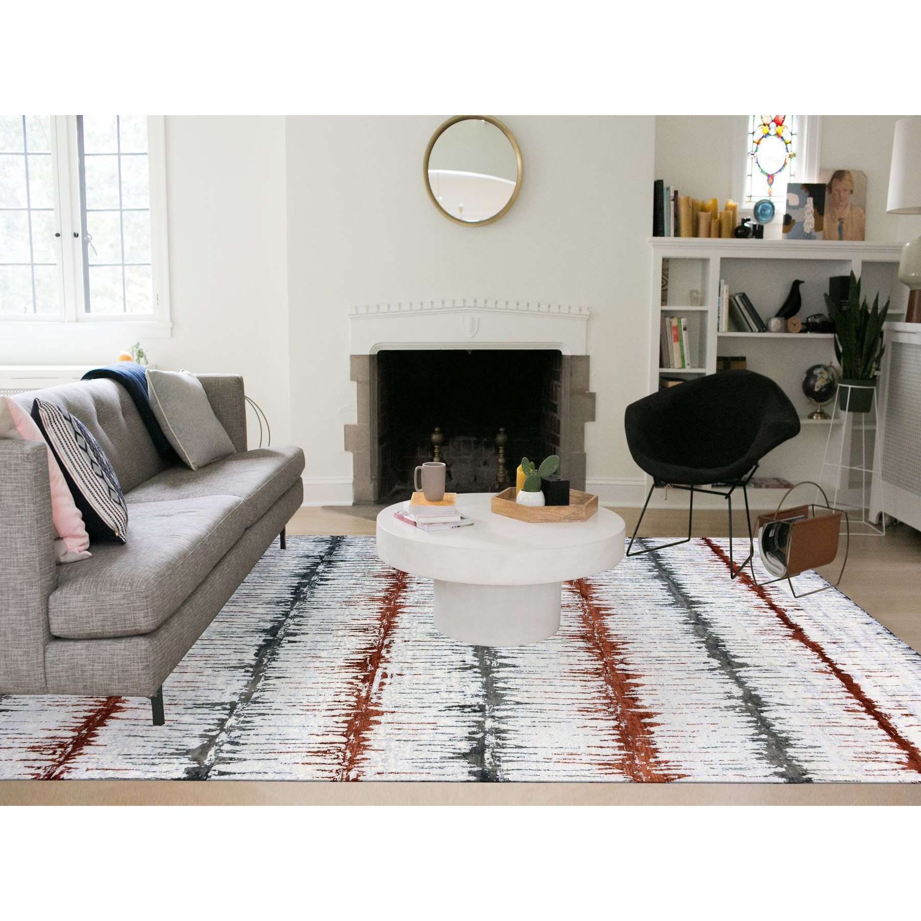 Modern-and-Contemporary-Hand-Knotted-Rug-376495
