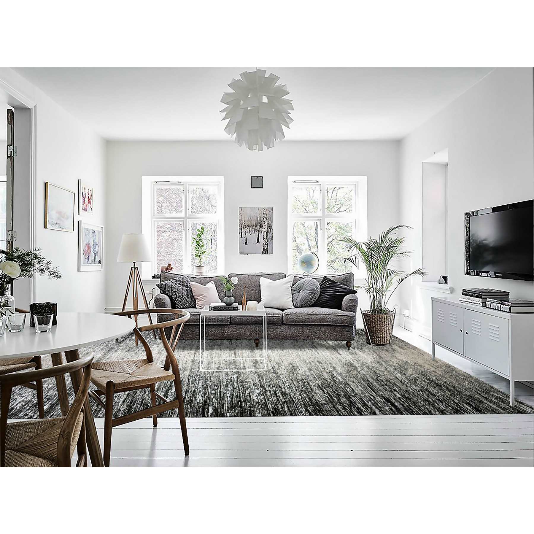 Modern-and-Contemporary-Hand-Knotted-Rug-376675
