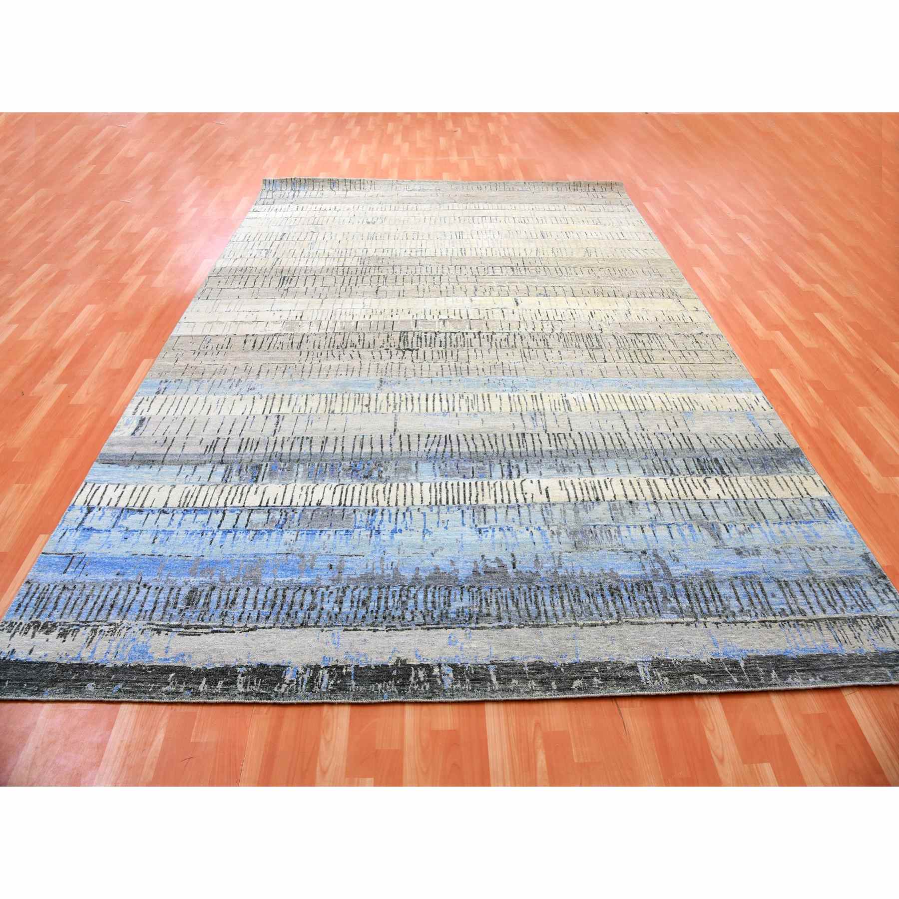 Modern-and-Contemporary-Hand-Knotted-Rug-377060