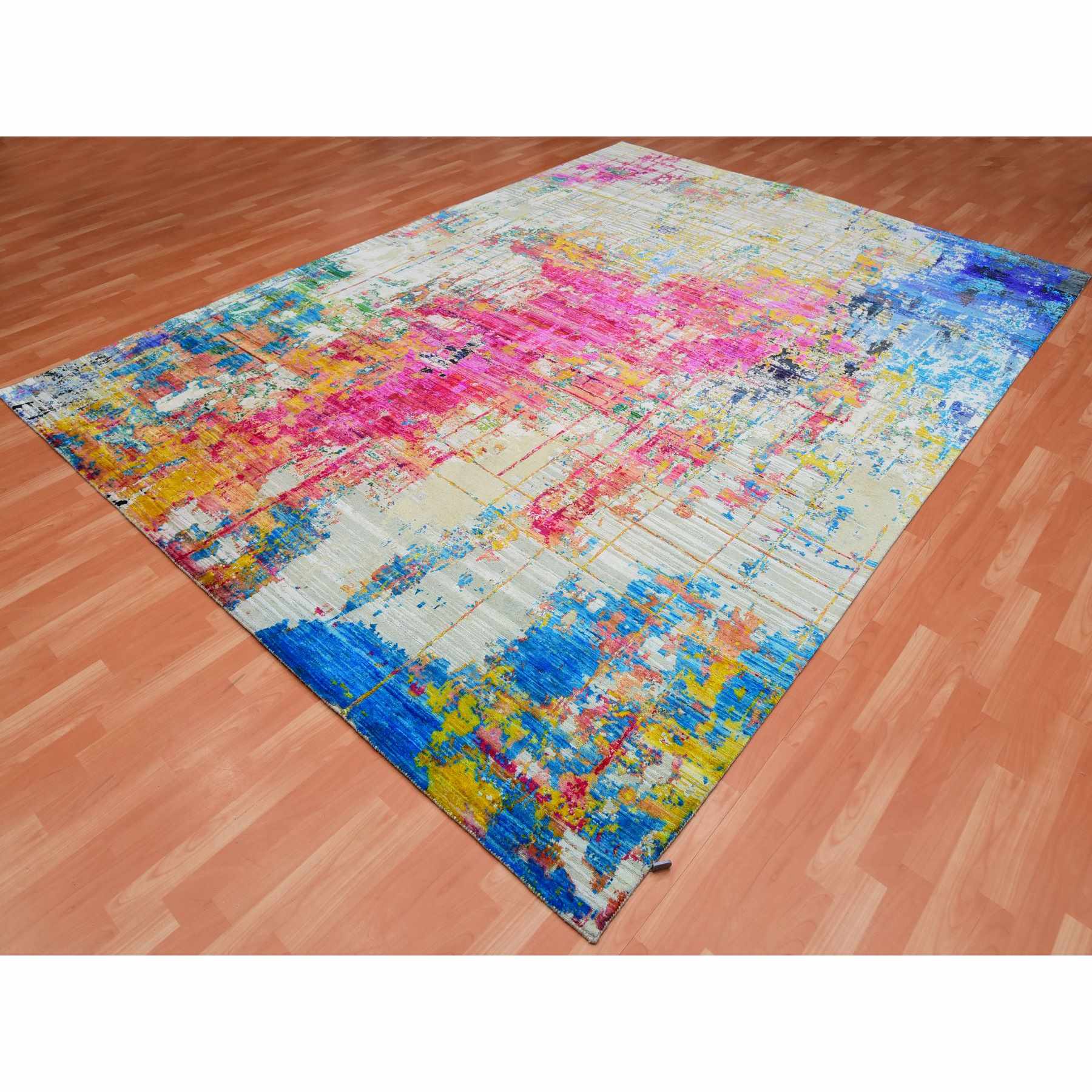Modern-and-Contemporary-Hand-Knotted-Rug-377210