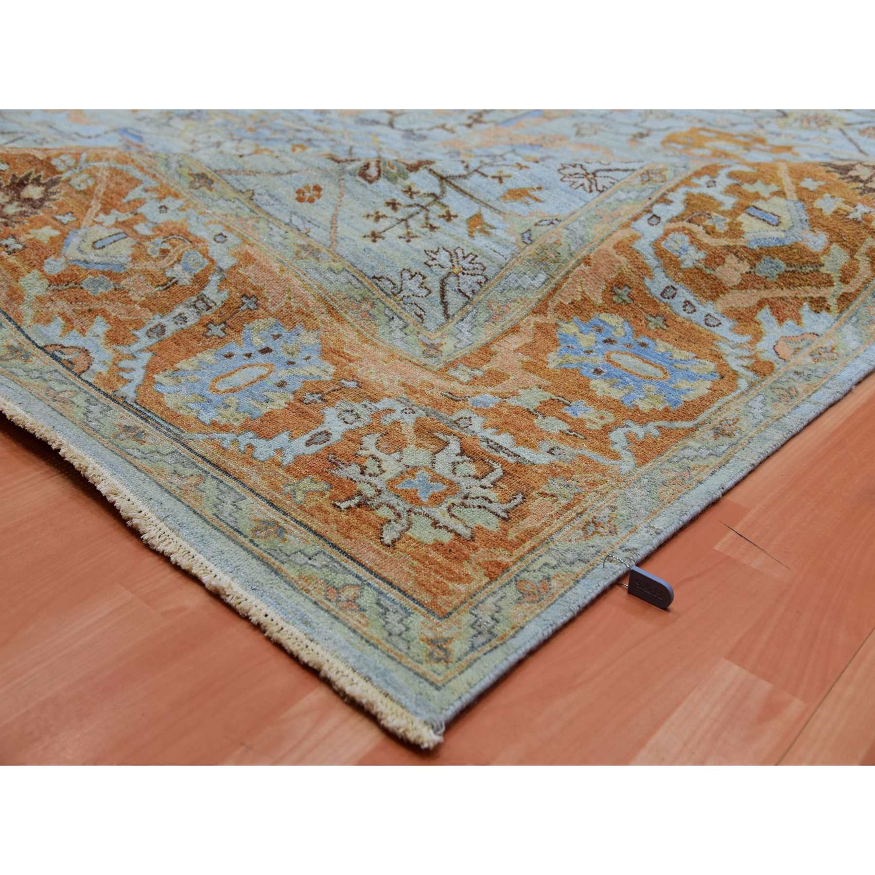 Overdyed-Vintage-Hand-Knotted-Rug-377325