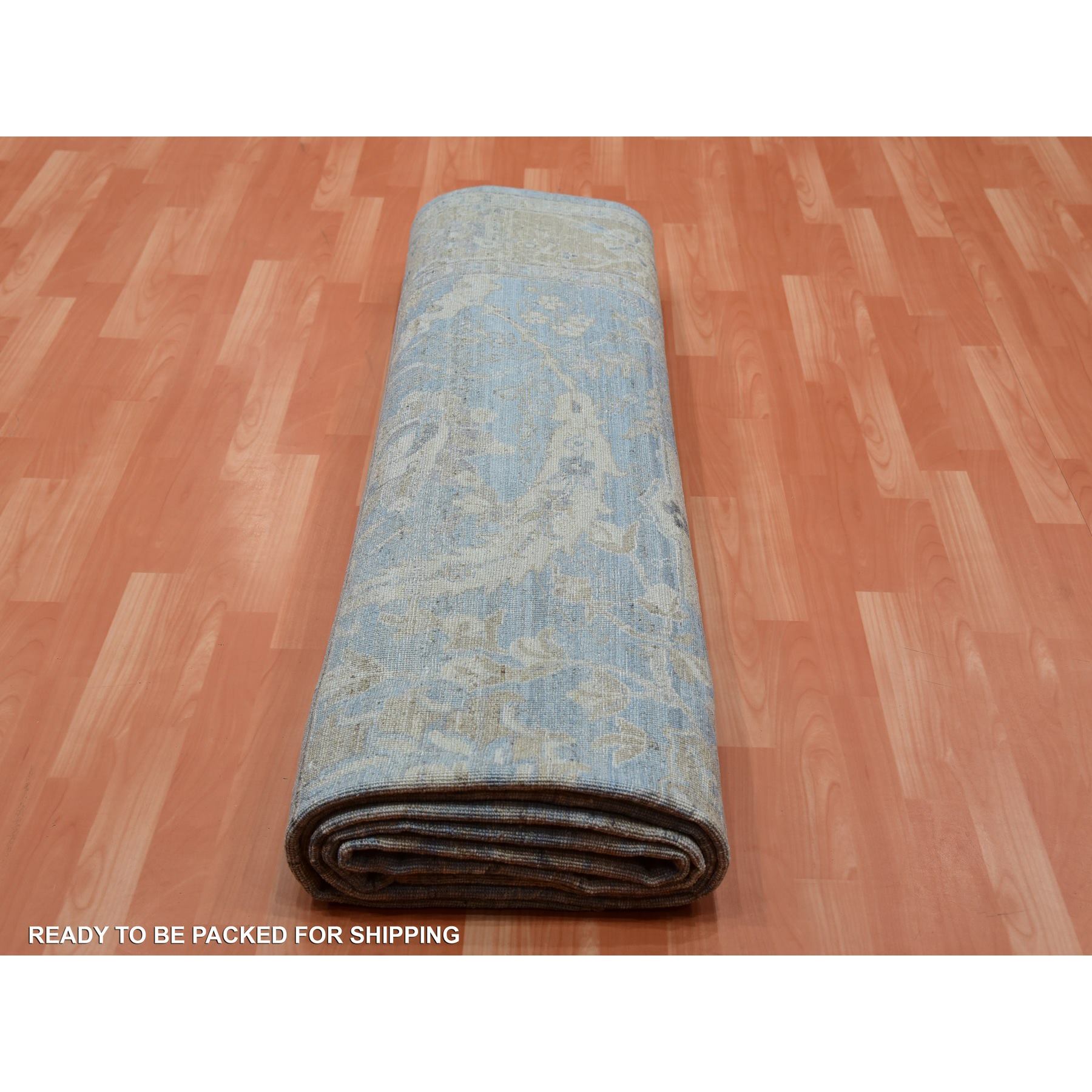 Overdyed-Vintage-Hand-Knotted-Rug-377330