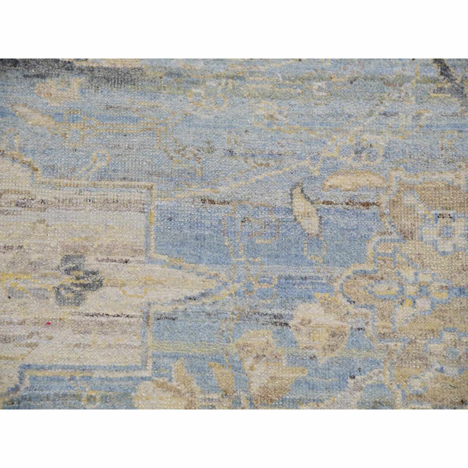 Overdyed-Vintage-Hand-Knotted-Rug-377340