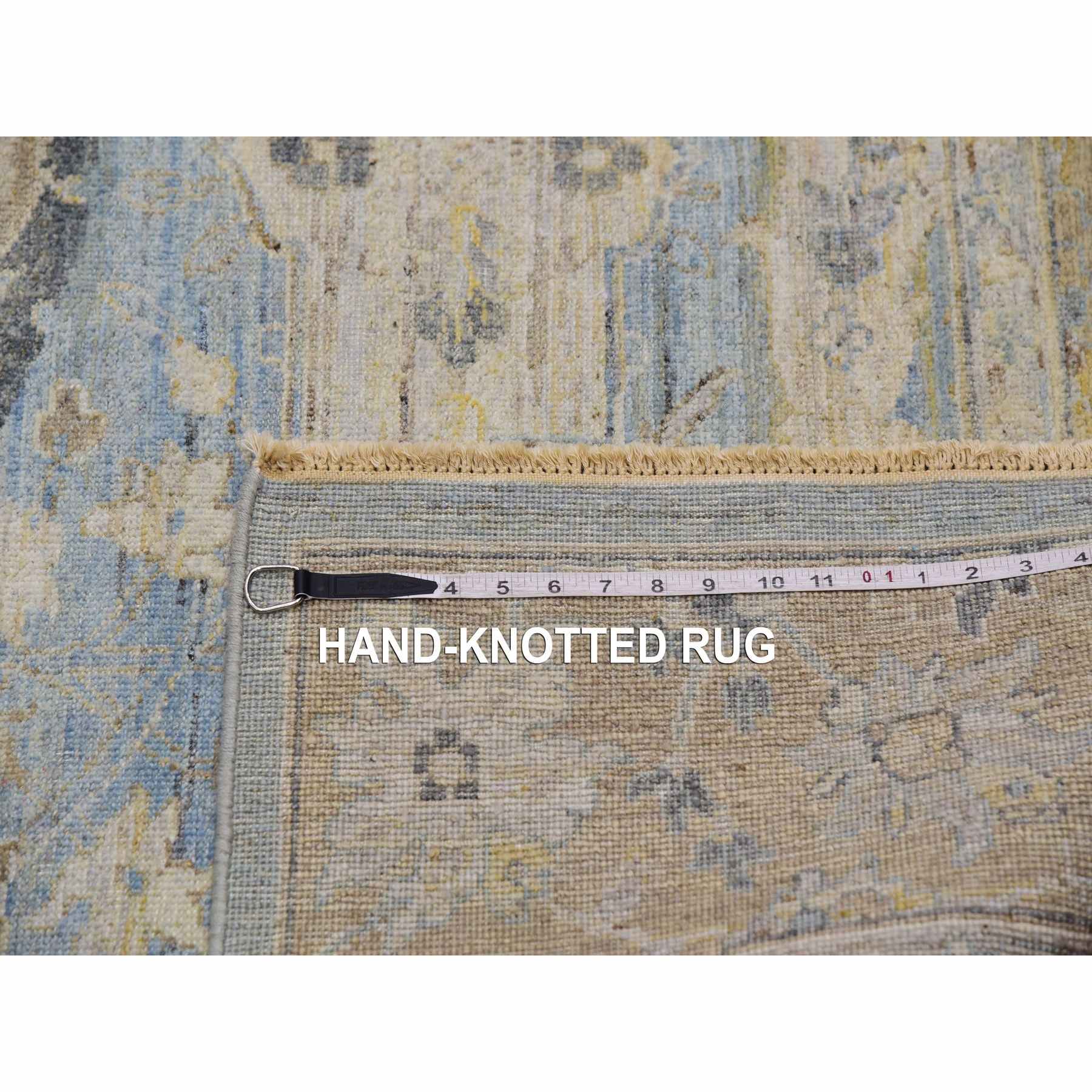 Overdyed-Vintage-Hand-Knotted-Rug-377340