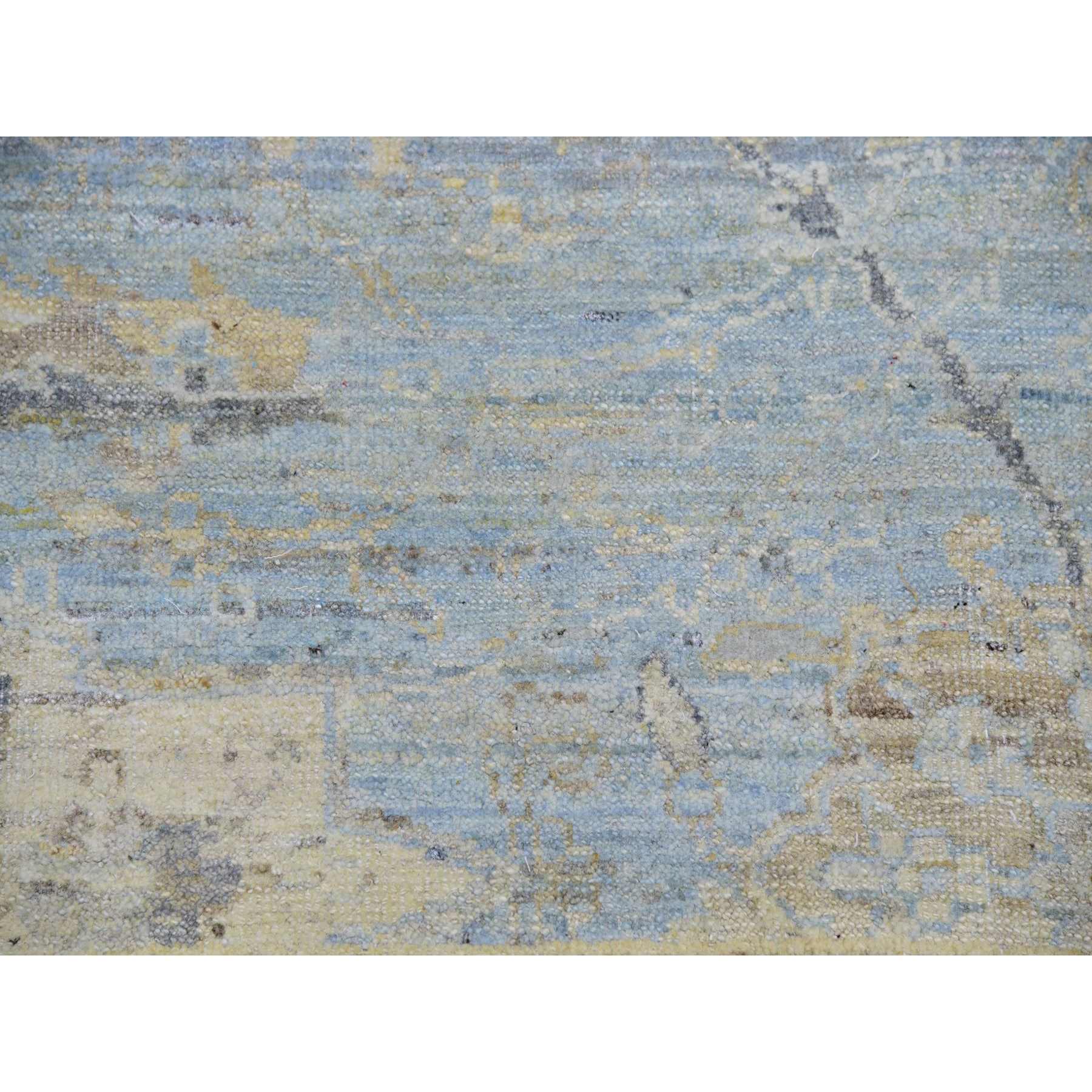 Overdyed-Vintage-Hand-Knotted-Rug-377350