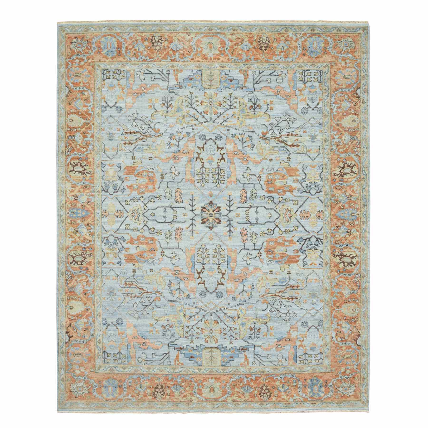 Overdyed-Vintage-Hand-Knotted-Rug-377355