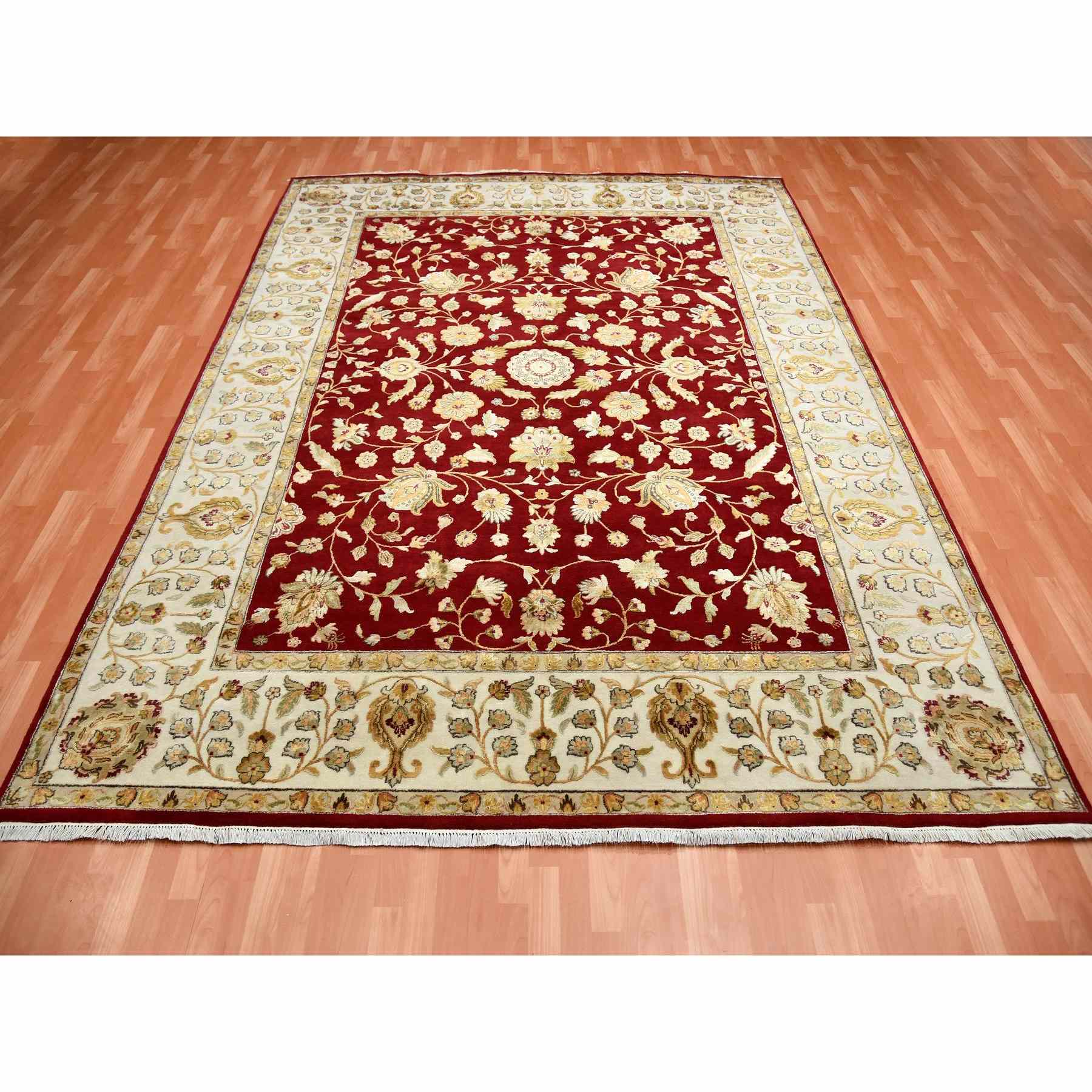 Rajasthan-Hand-Knotted-Rug-376325