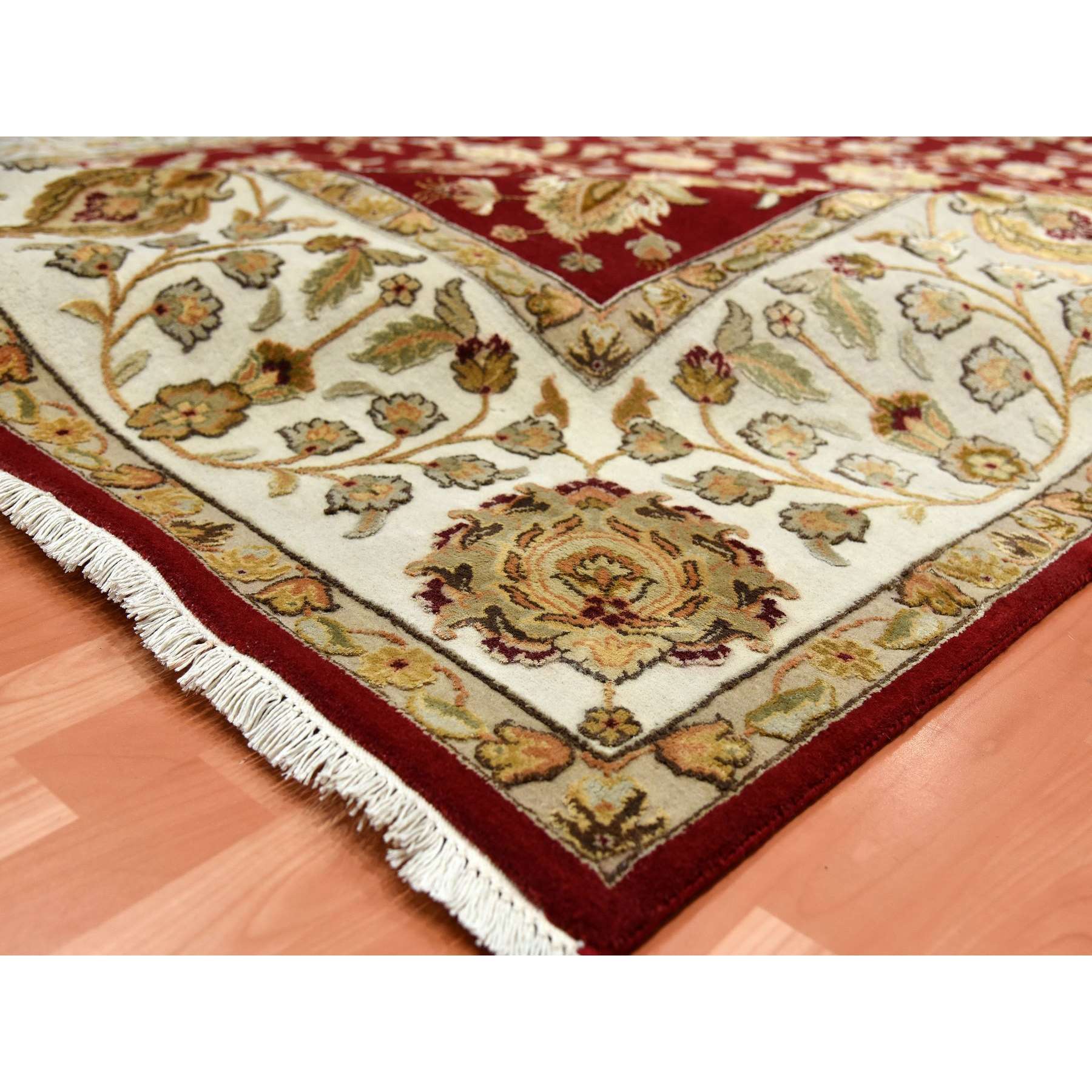 Rajasthan-Hand-Knotted-Rug-376325