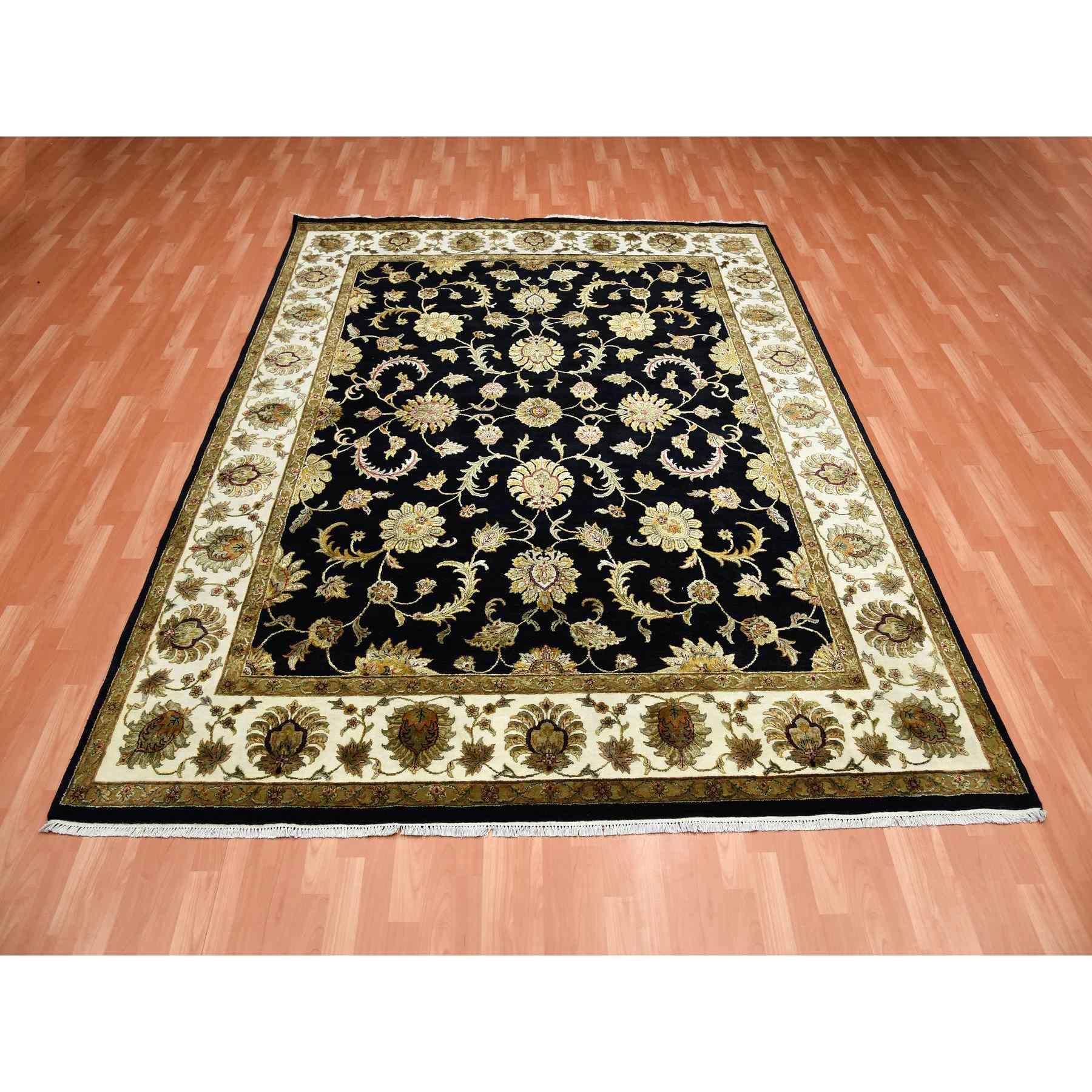 Rajasthan-Hand-Knotted-Rug-376355