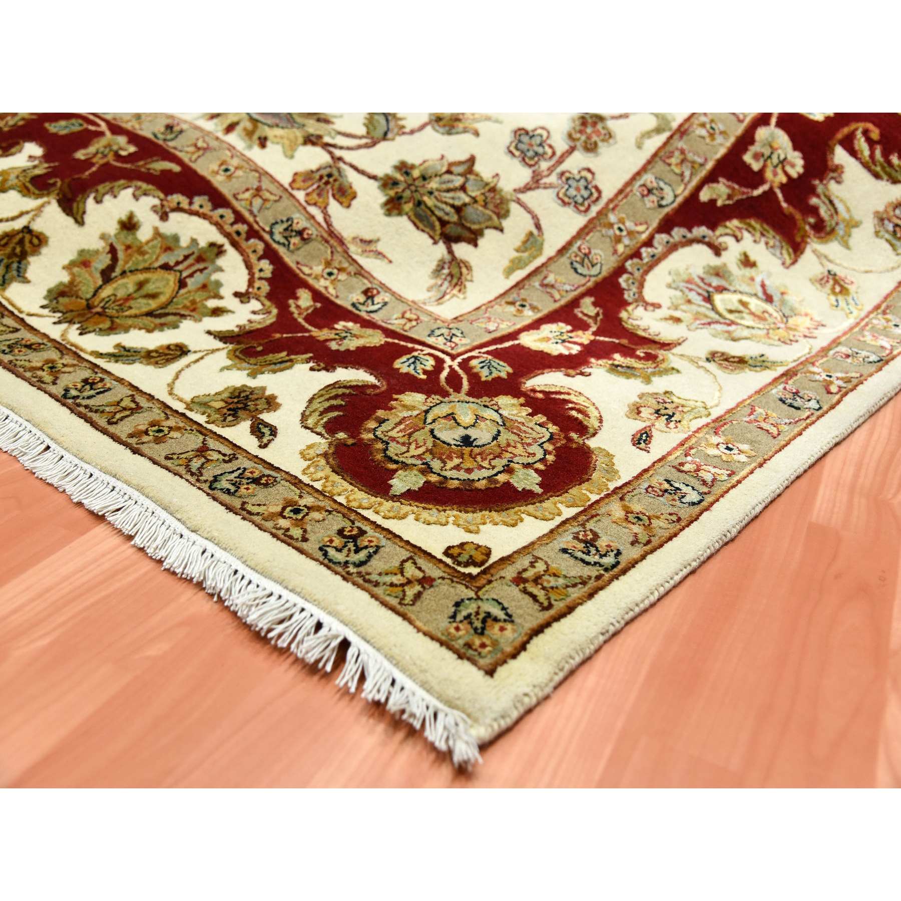 Rajasthan-Hand-Knotted-Rug-376360