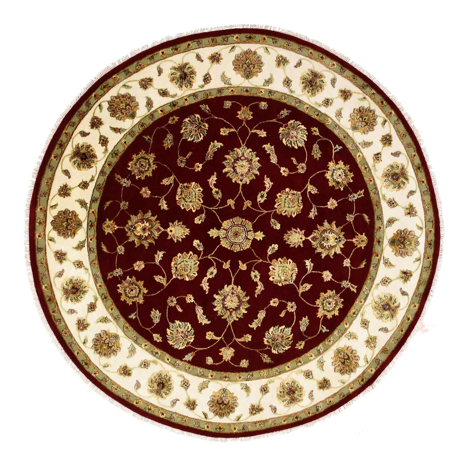 Rajasthan-Hand-Knotted-Rug-376365