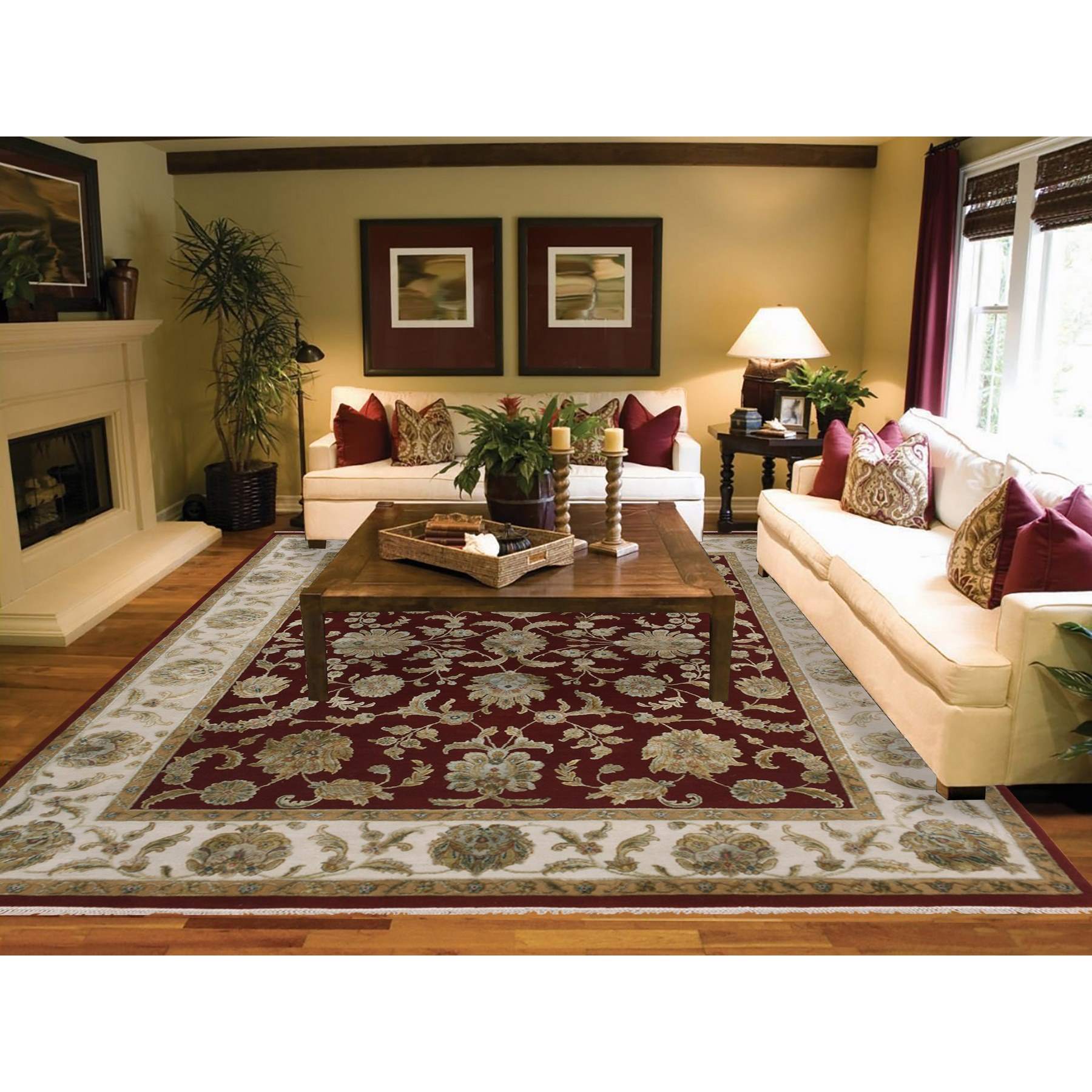 Rajasthan-Hand-Knotted-Rug-376800