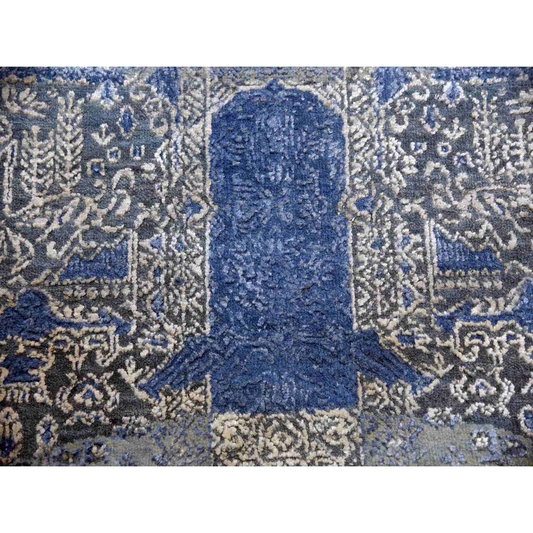 Transitional-Hand-Knotted-Rug-375445