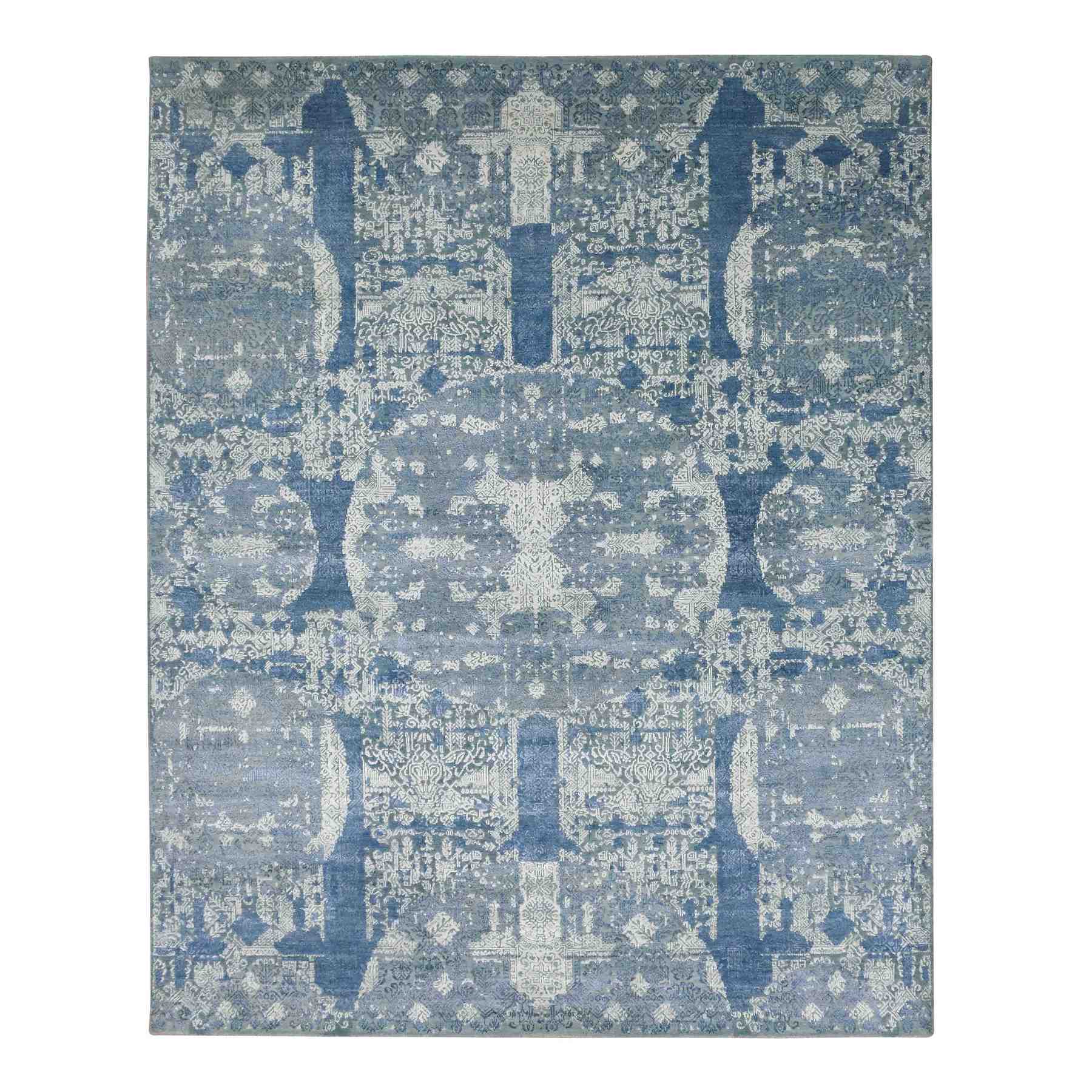 Transitional-Hand-Knotted-Rug-375460
