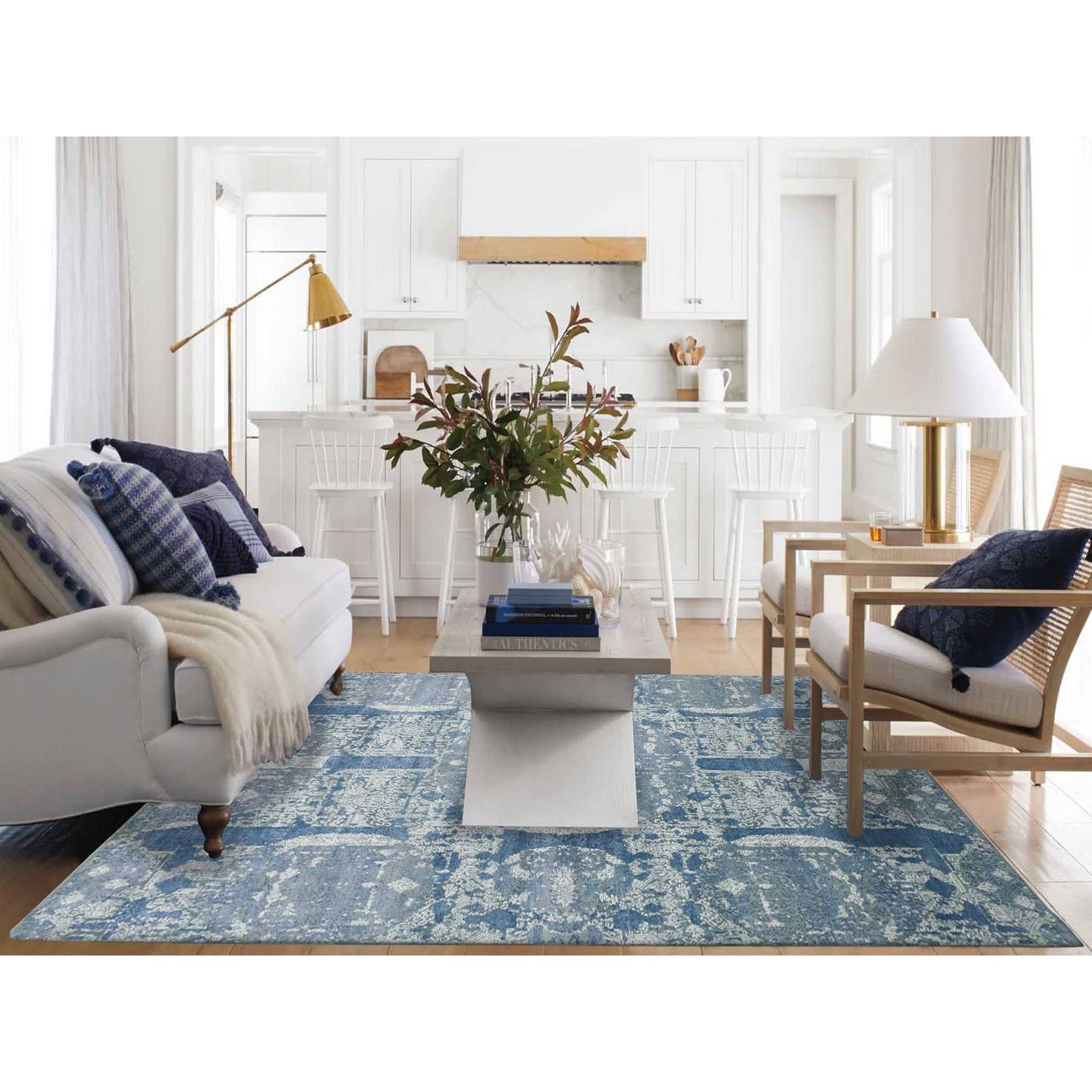 Transitional-Hand-Knotted-Rug-375460