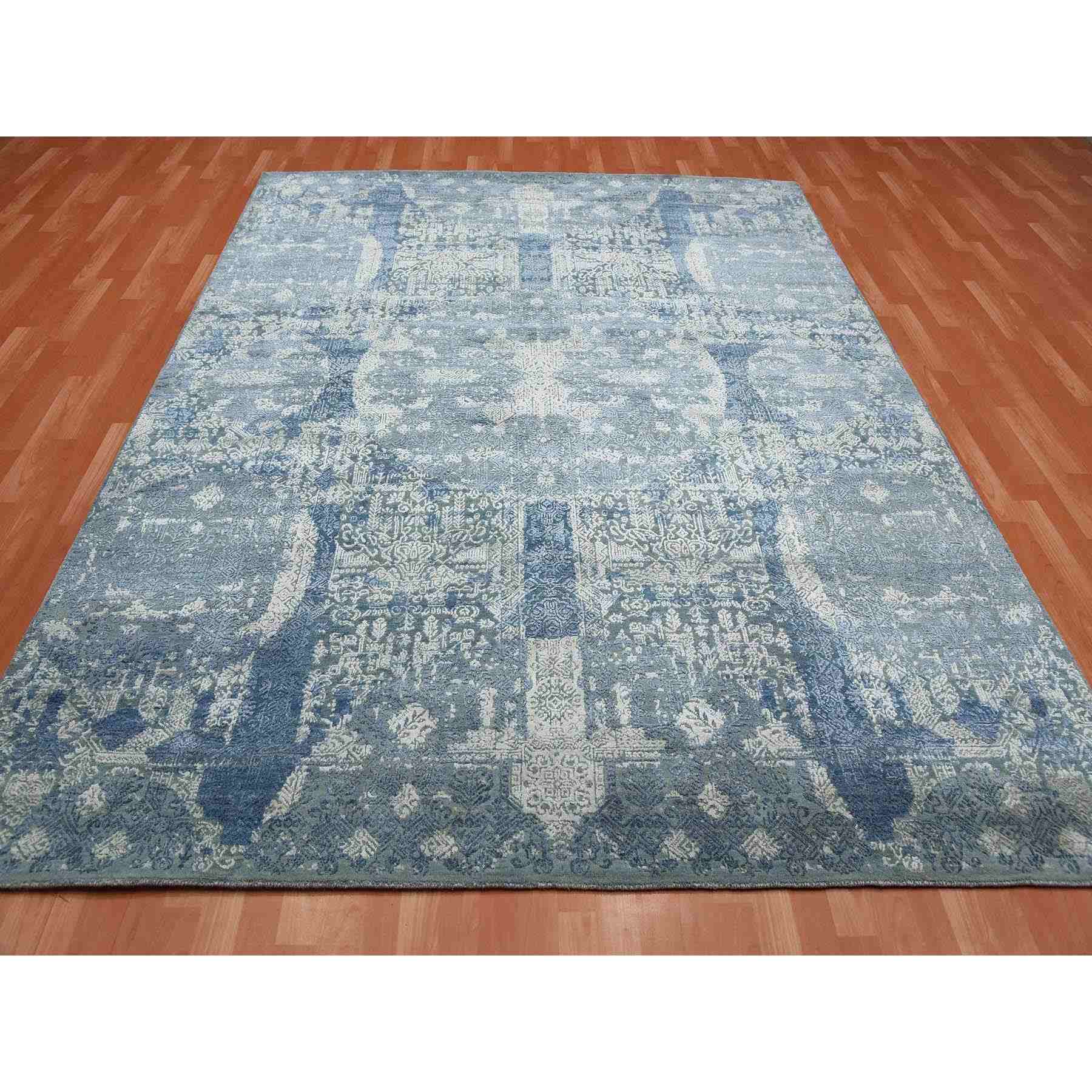 Transitional-Hand-Knotted-Rug-375460
