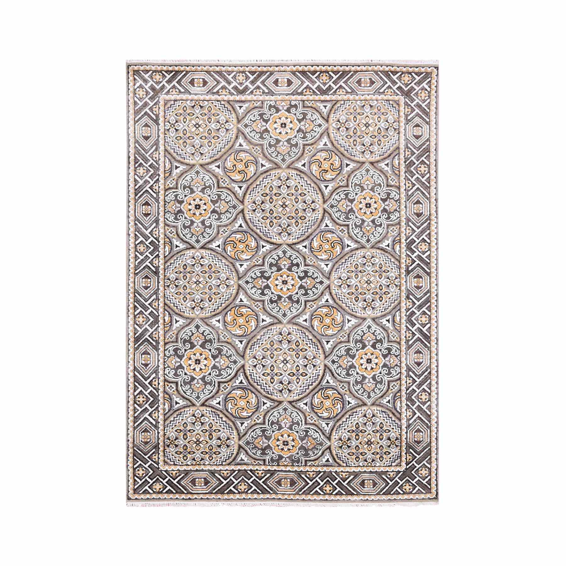 Transitional-Hand-Knotted-Rug-375660