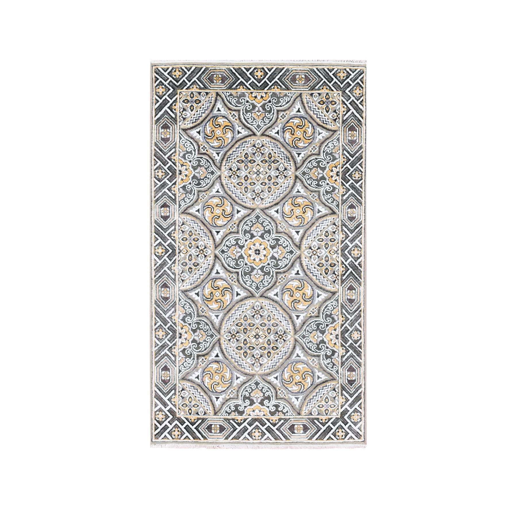 Transitional-Hand-Knotted-Rug-375670