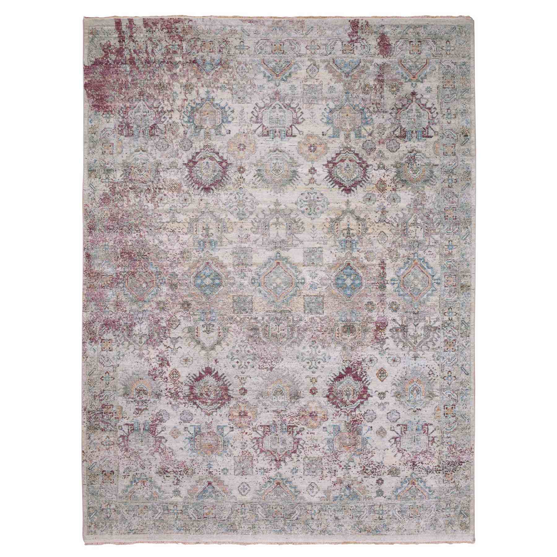 Transitional-Hand-Knotted-Rug-375825