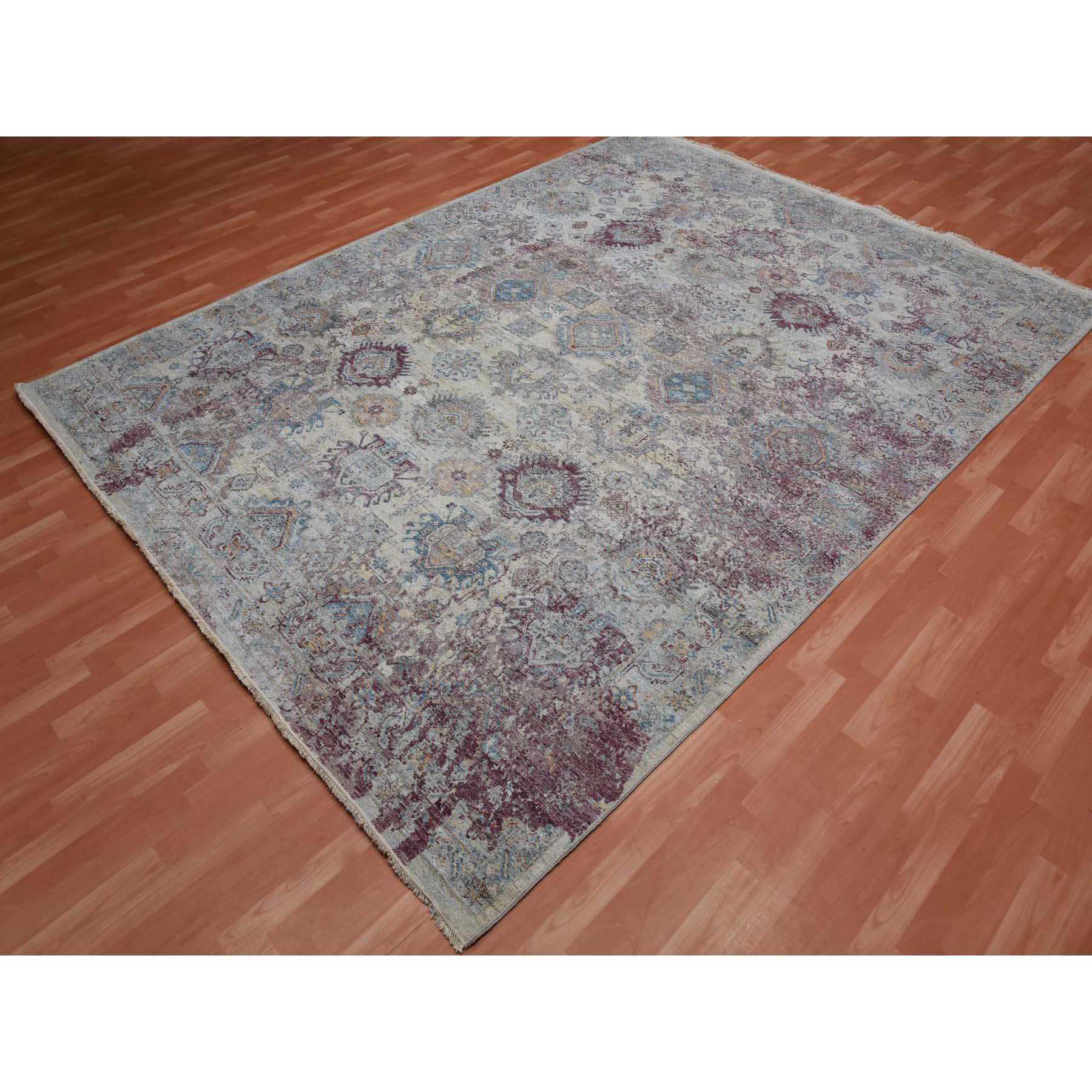 Transitional-Hand-Knotted-Rug-375825